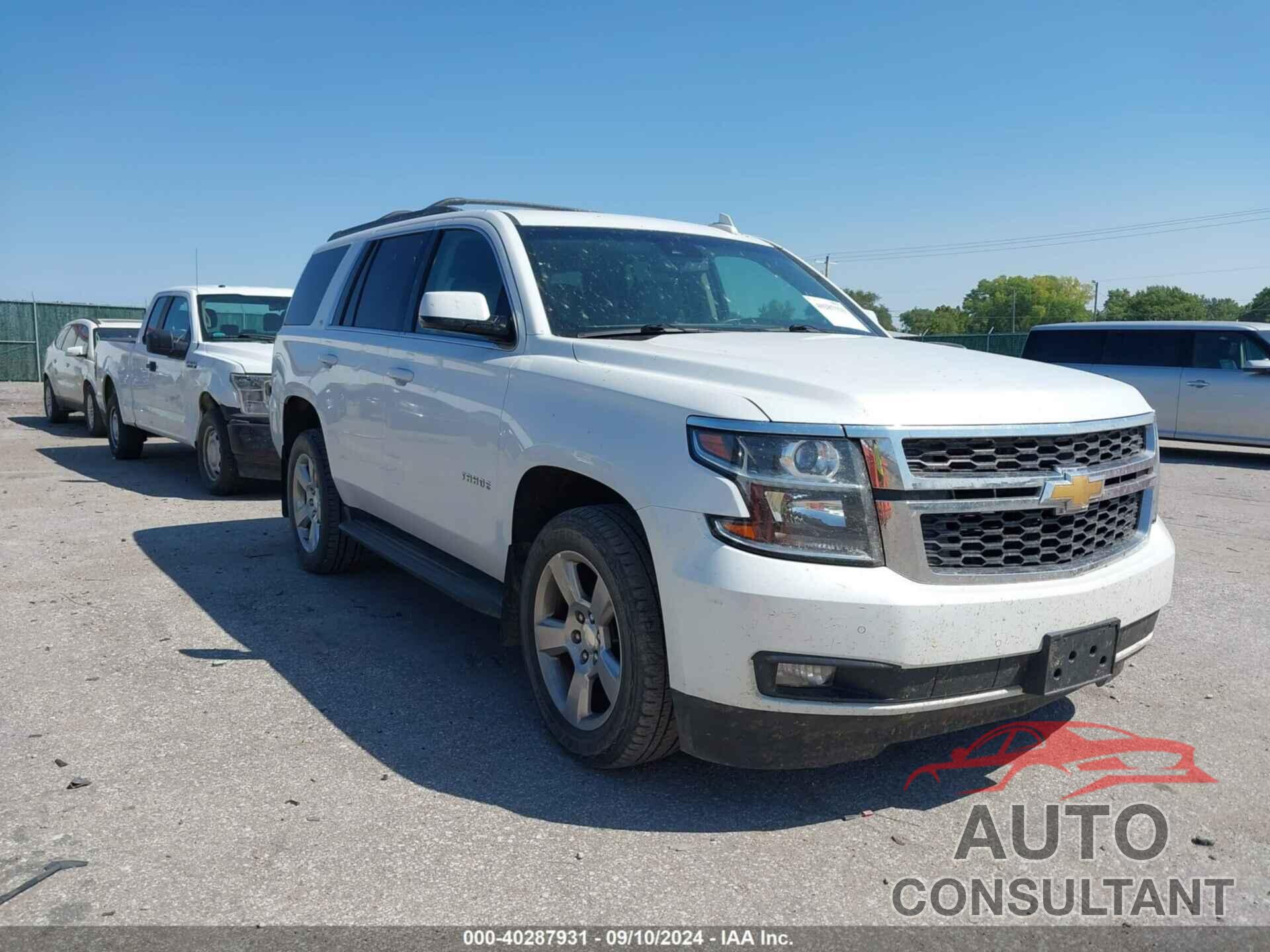 CHEVROLET TAHOE 2017 - 1GNSKBKCXHR192547