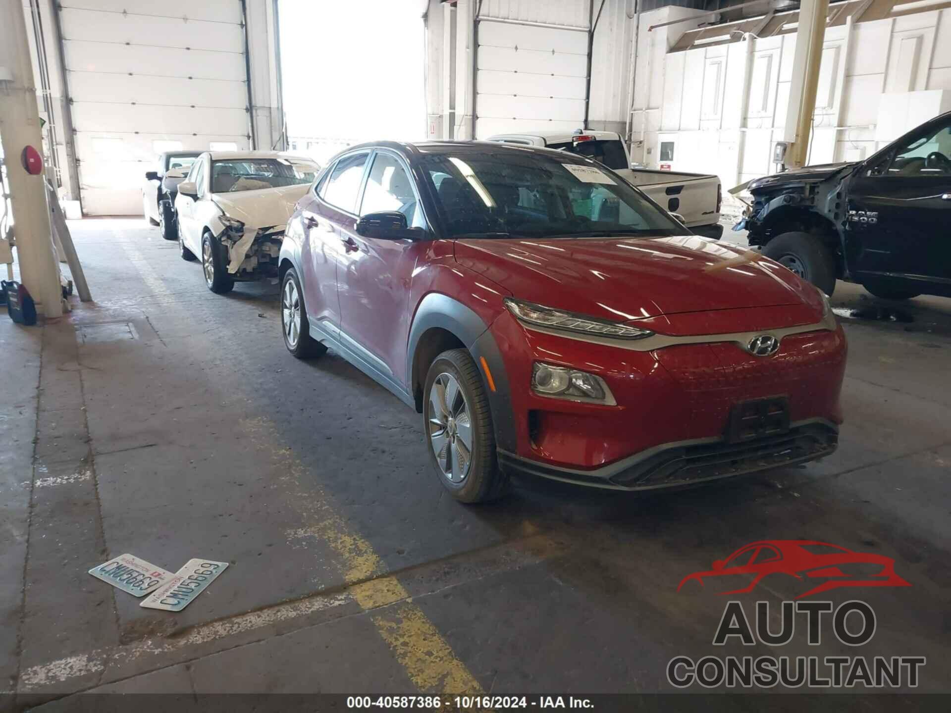 HYUNDAI KONA ELECTRIC 2021 - KM8K23AG3MU133863
