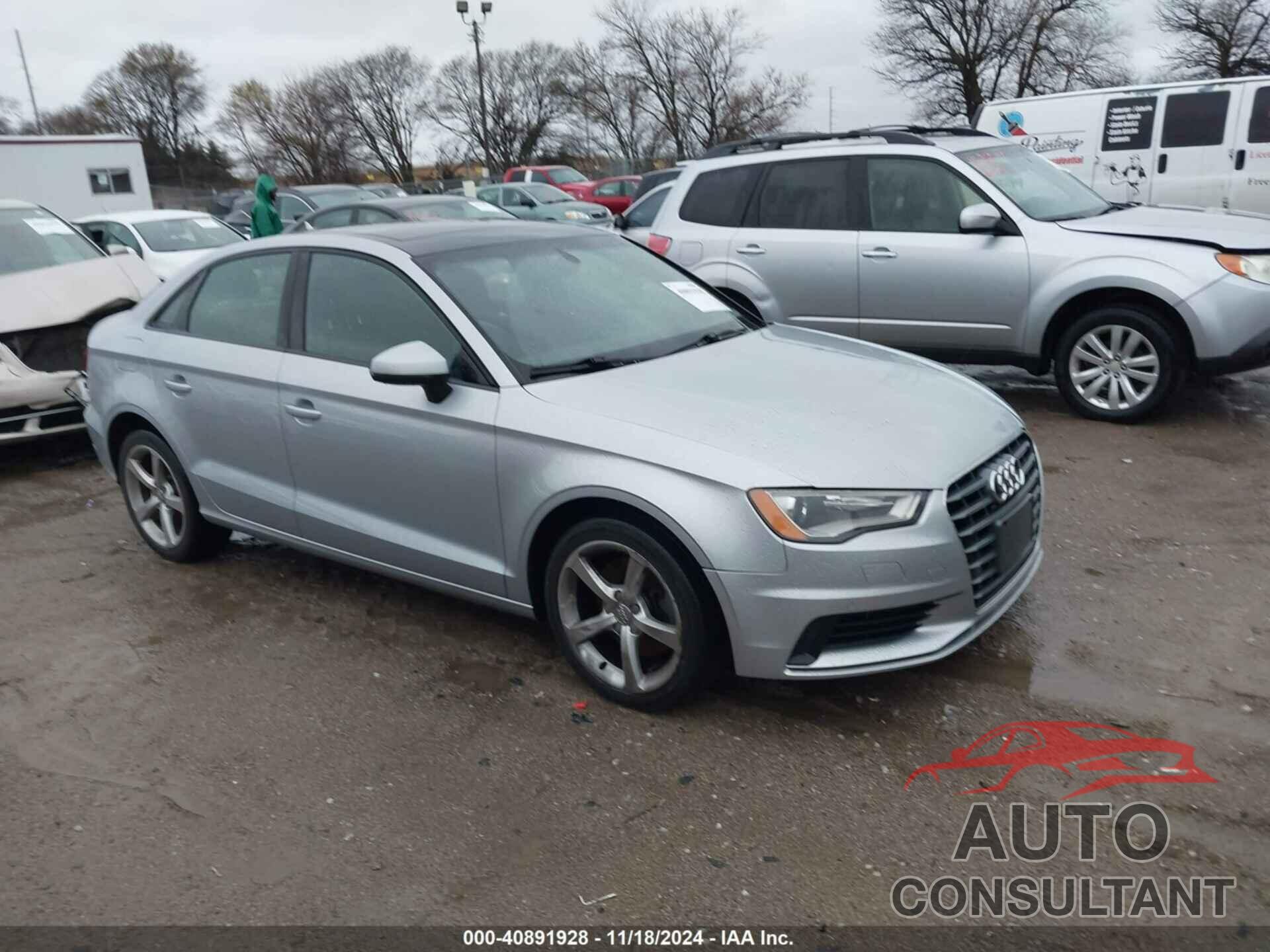 AUDI A3 2016 - WAUA7HFF5G1103703