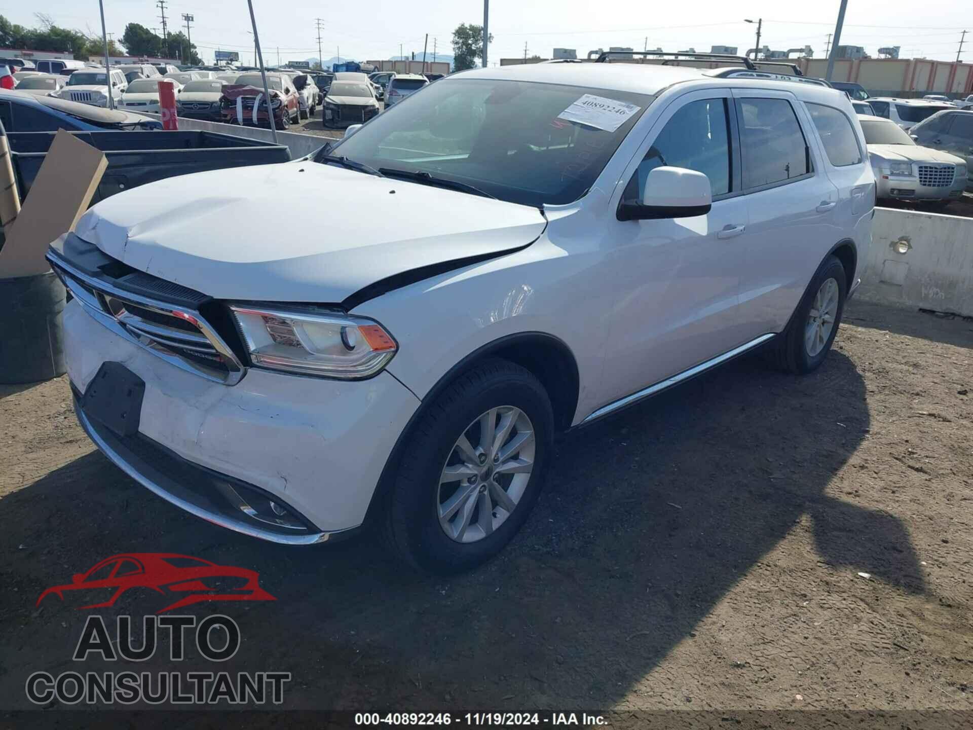 DODGE DURANGO 2020 - 1C4RDHAG7LC129748