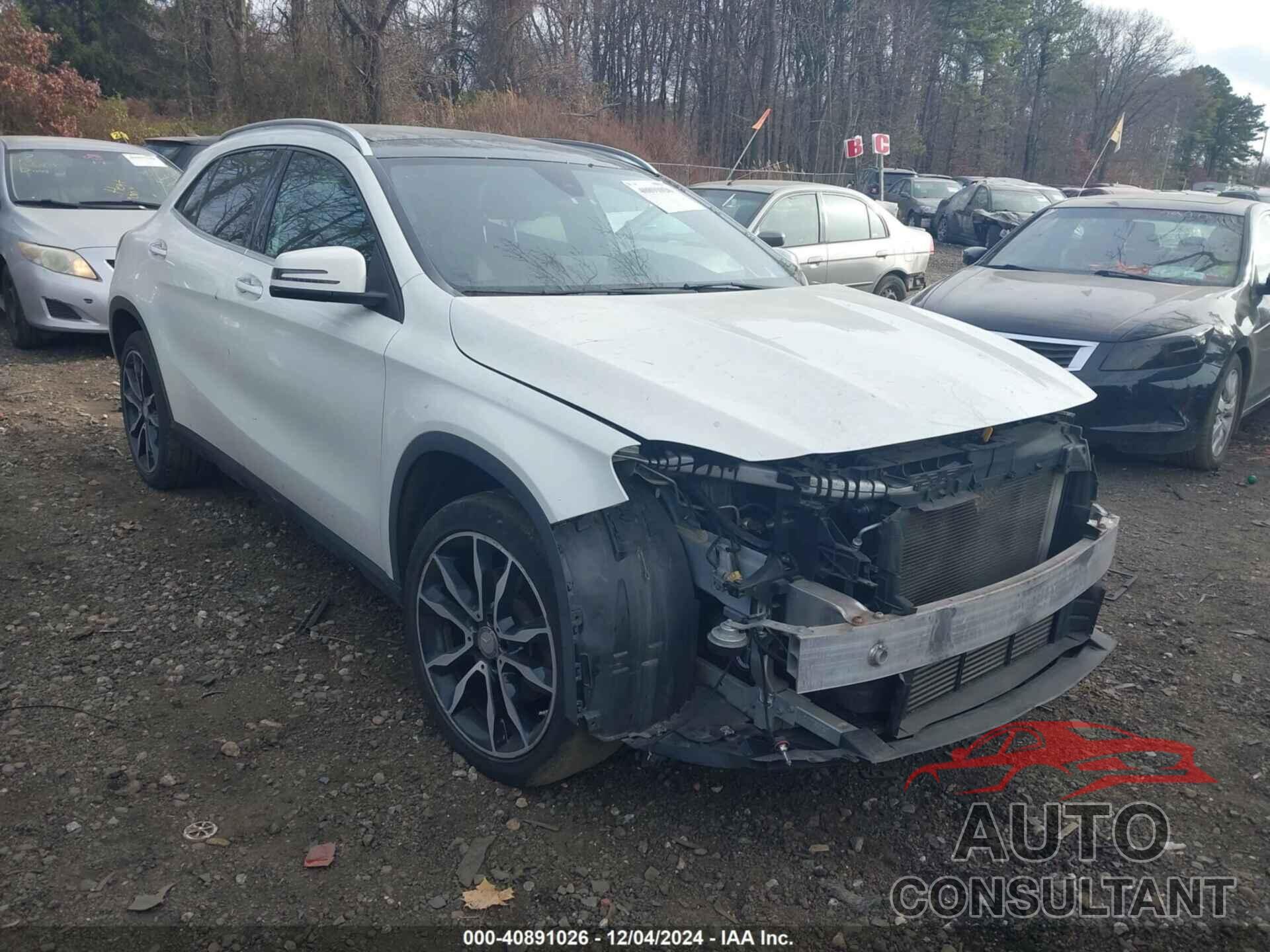 MERCEDES-BENZ GLA 250 2017 - WDCTG4GB2HJ351502