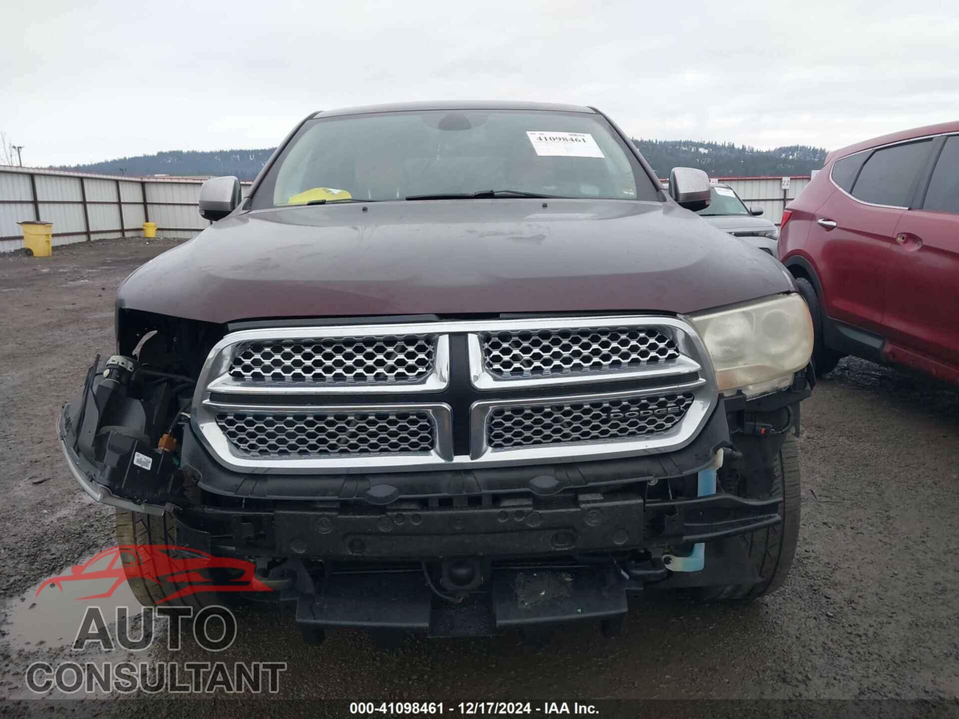 DODGE DURANGO 2012 - 1C4SDJETXCC211490