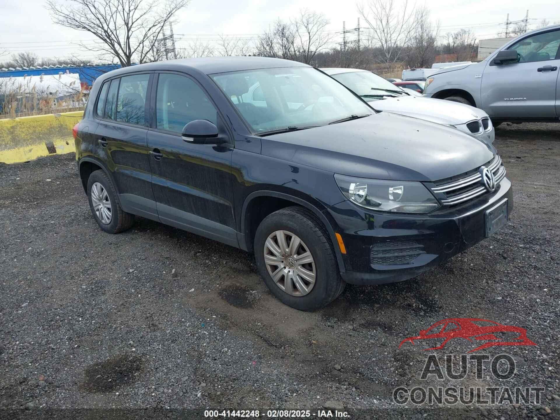 VOLKSWAGEN TIGUAN 2013 - WVGCV3AX9DW593335