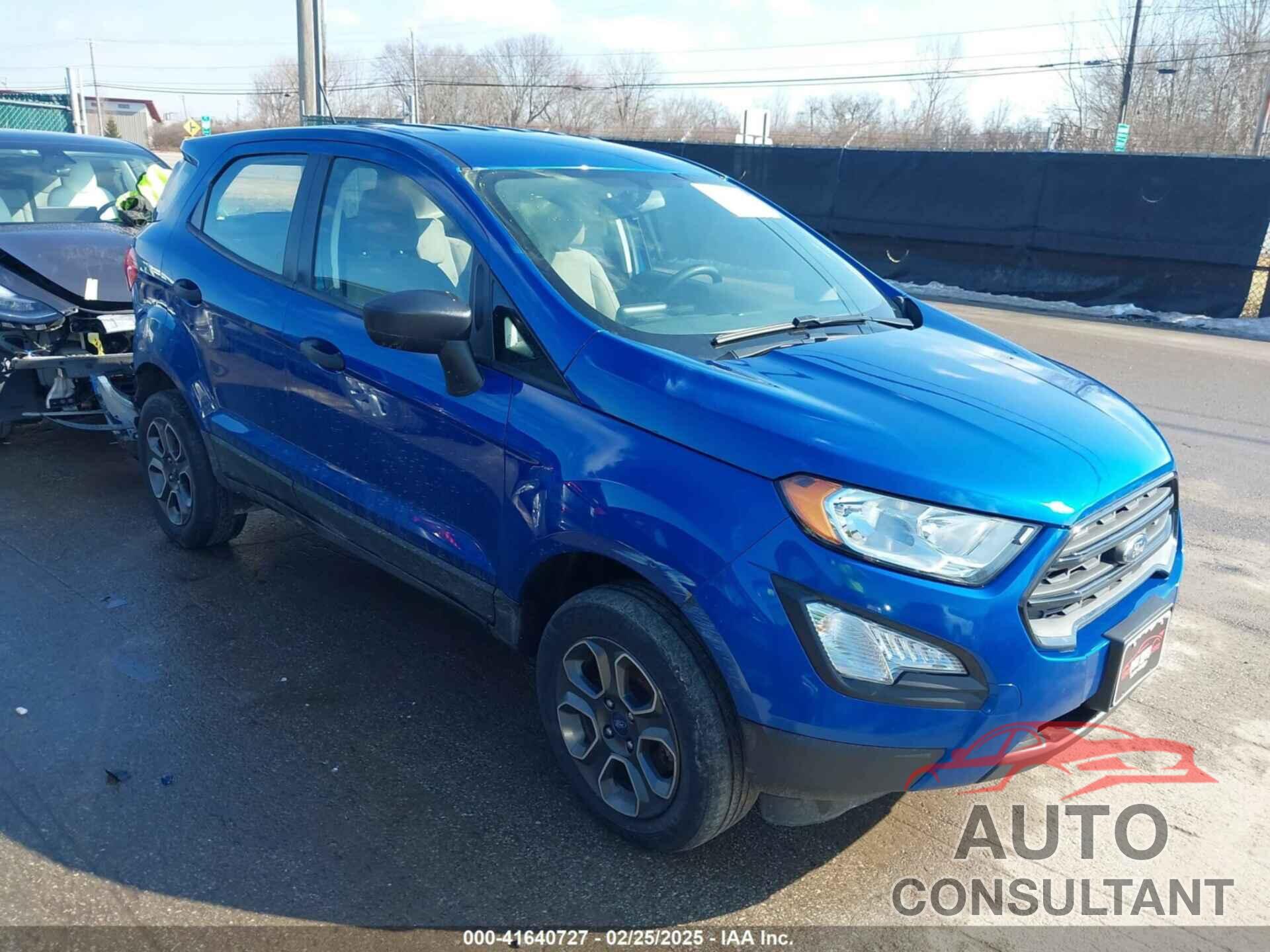 FORD ECOSPORT 2018 - MAJ6P1SL6JC204830