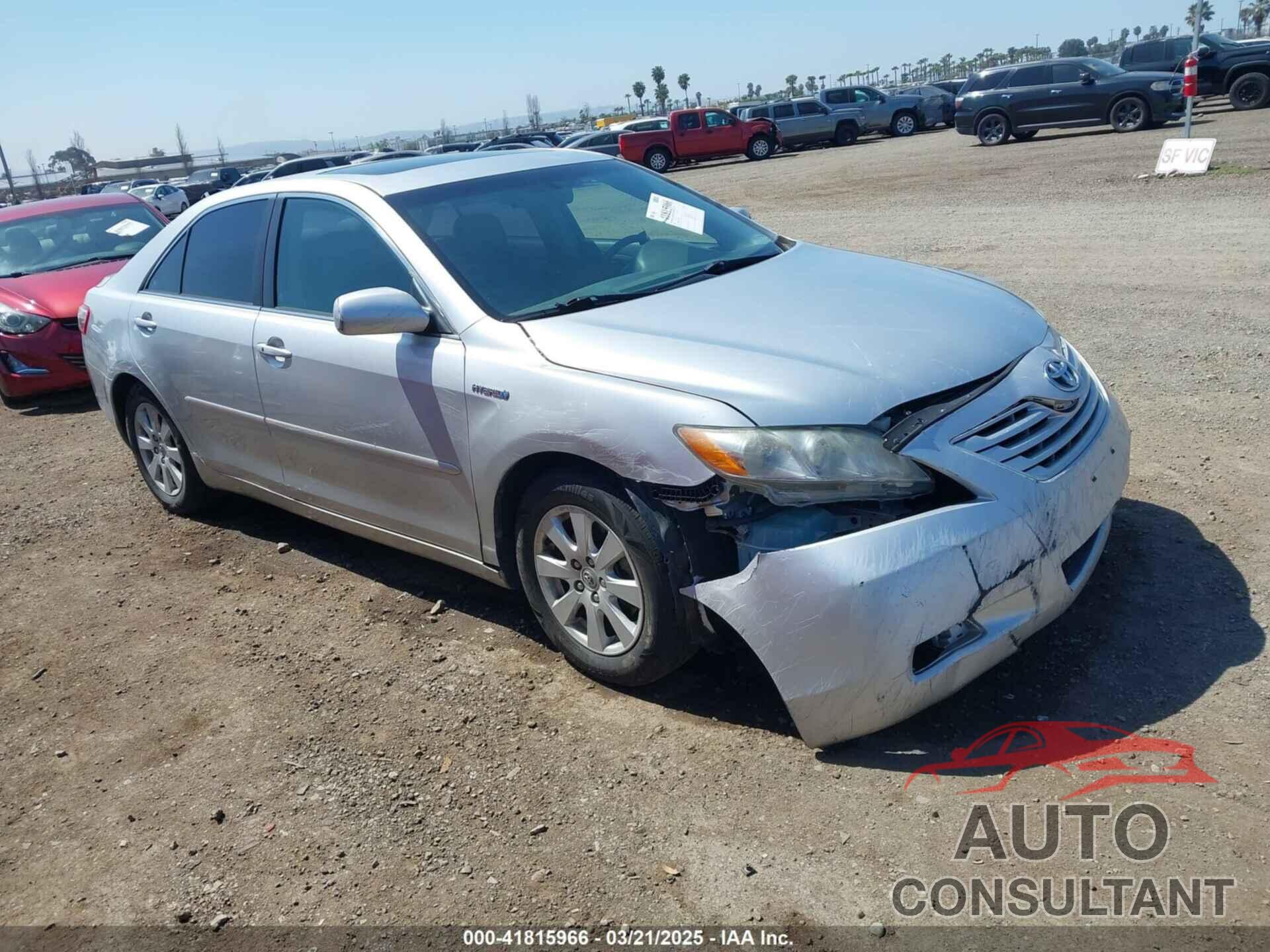 TOYOTA CAMRY HYBRID 2009 - 4T1BB46K89U088705