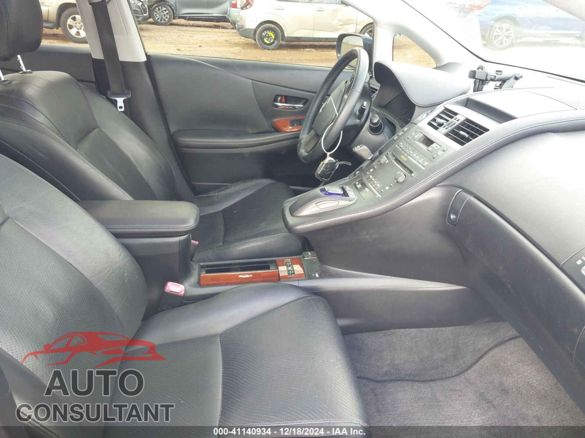 LEXUS HS 250H 2010 - JTHBB1BA8A2037851