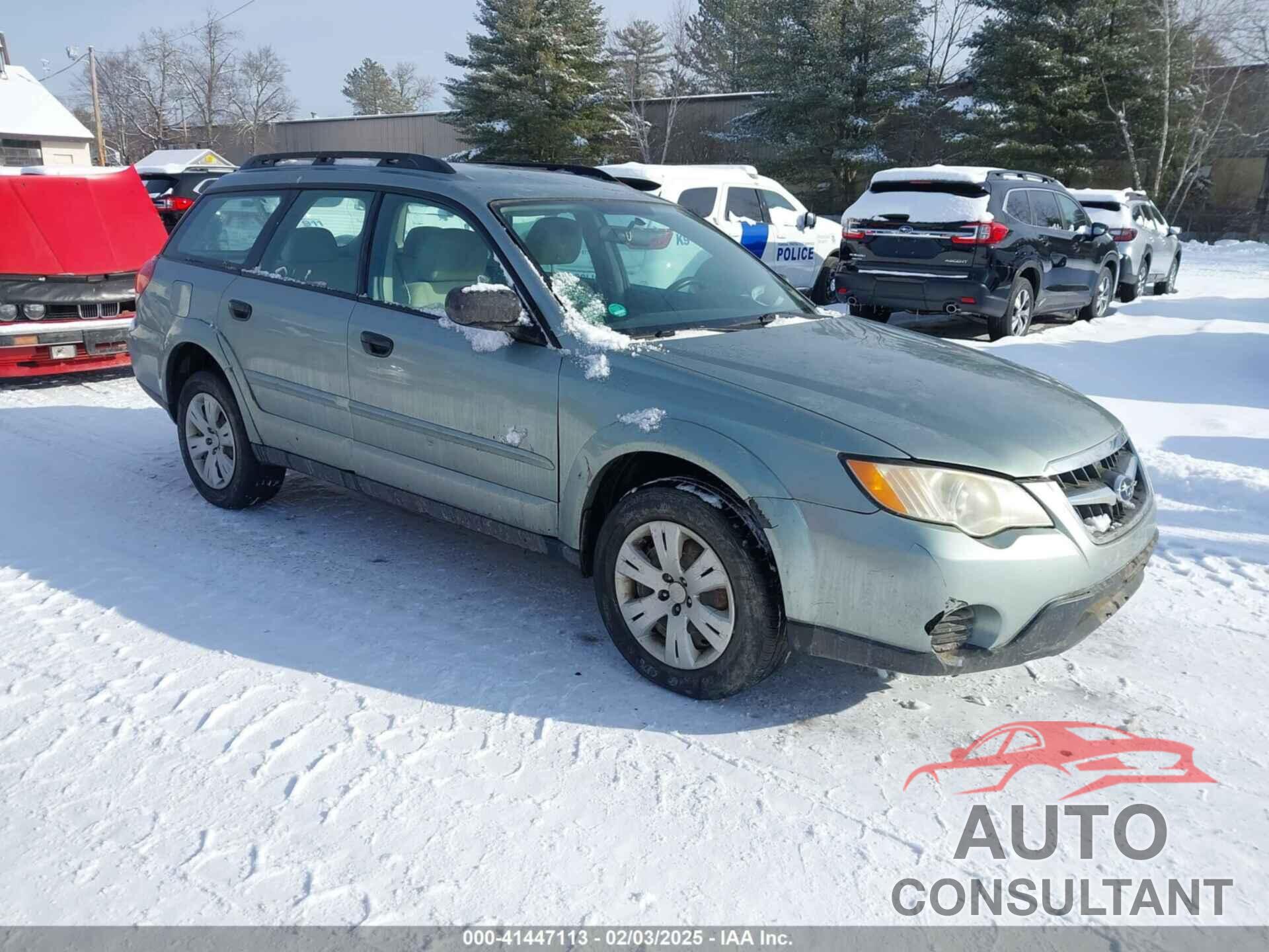 SUBARU OUTBACK 2009 - 4S4BP60C696342172