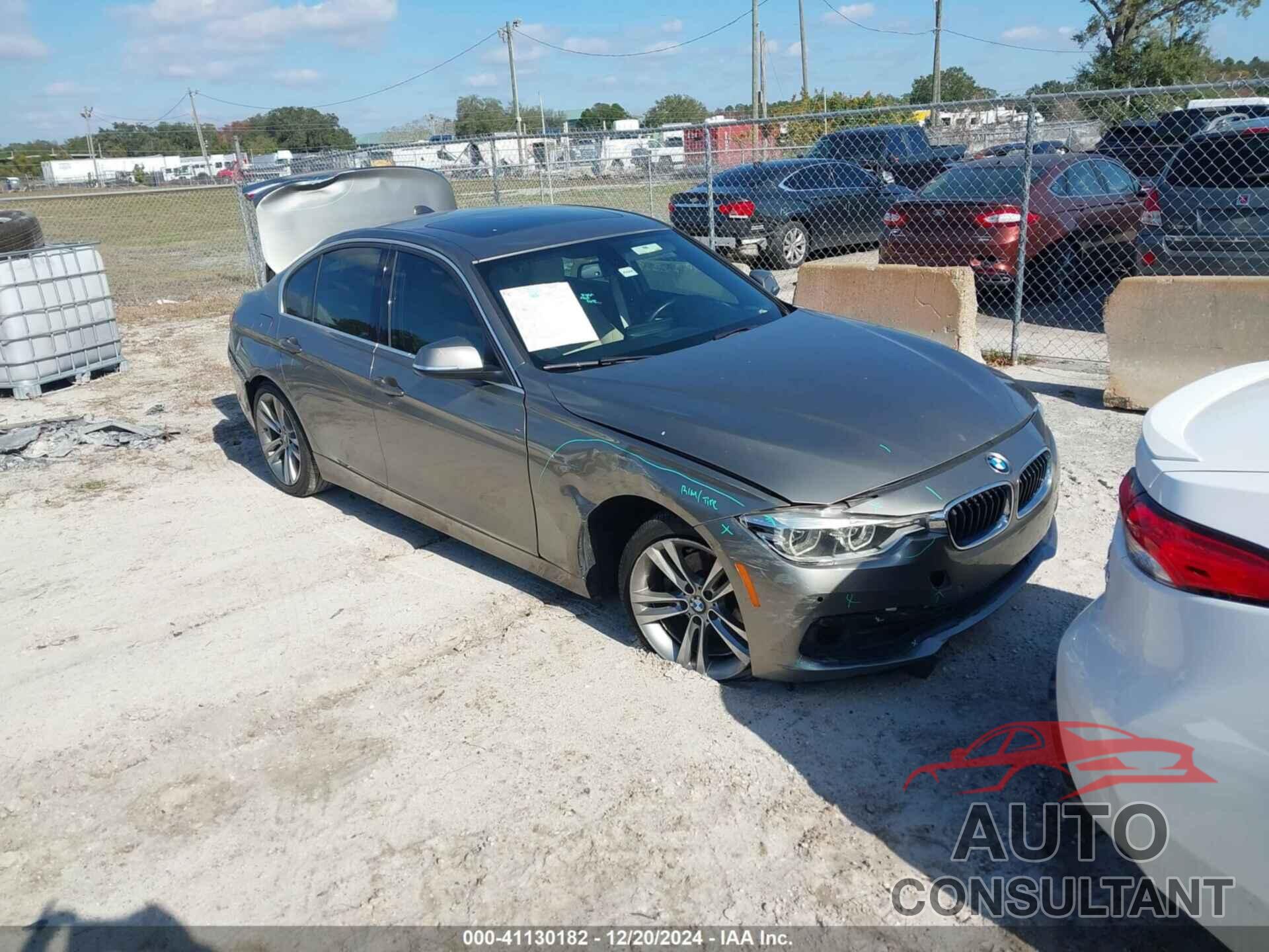 BMW 330I 2017 - WBA8B9C33HK885573