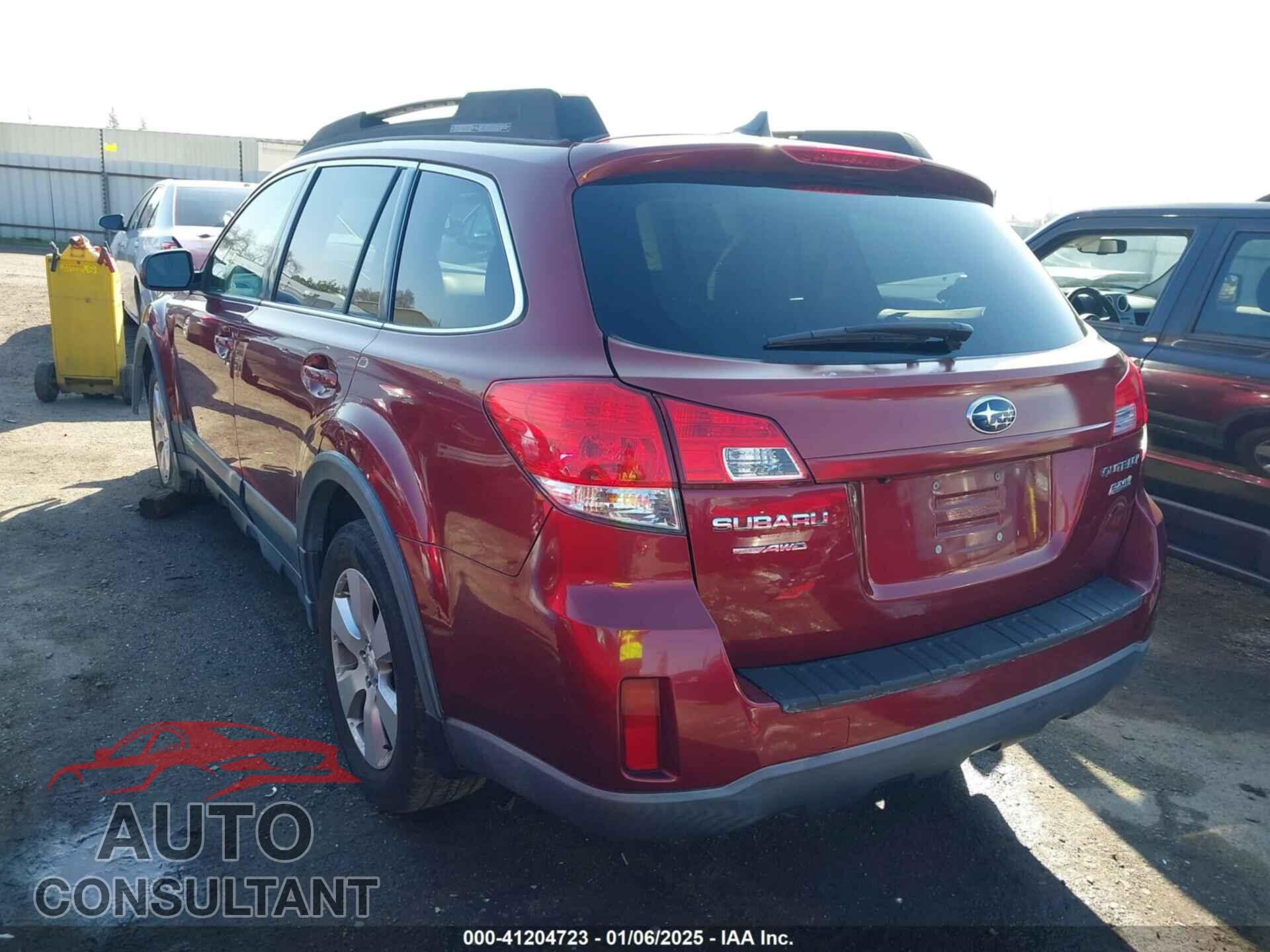 SUBARU OUTBACK 2011 - 4S4BRBLC0B3407801
