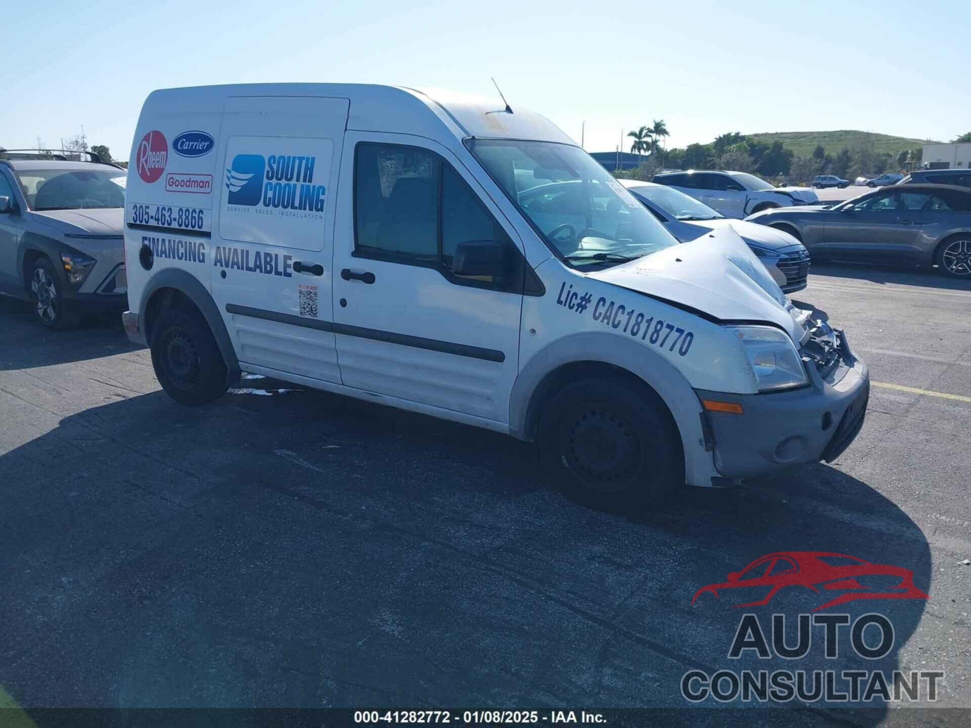 FORD TRANSIT CONNECT 2013 - NM0LS7AN7DT156886