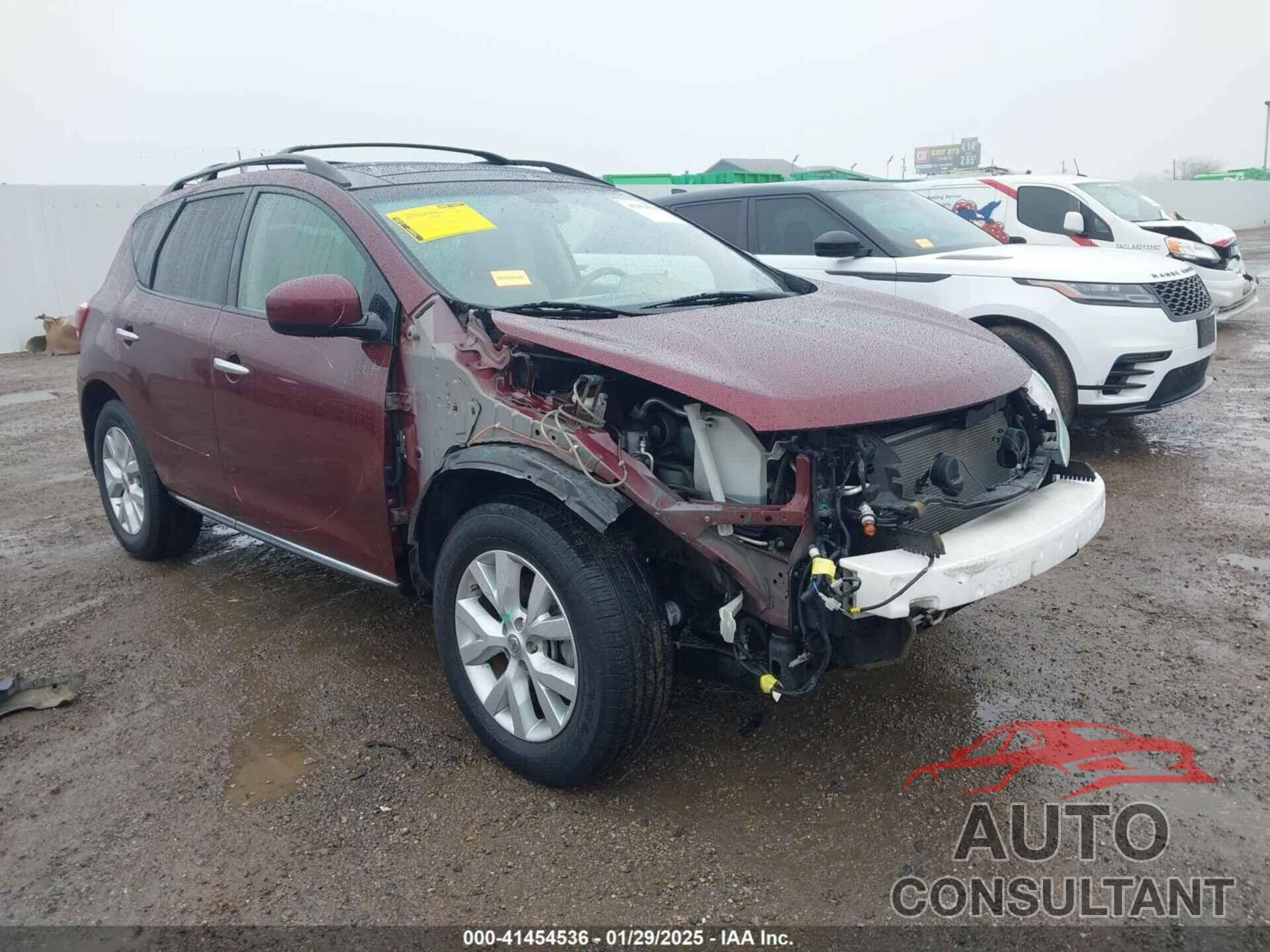 NISSAN MURANO 2011 - JN8AZ1MU9BW069948