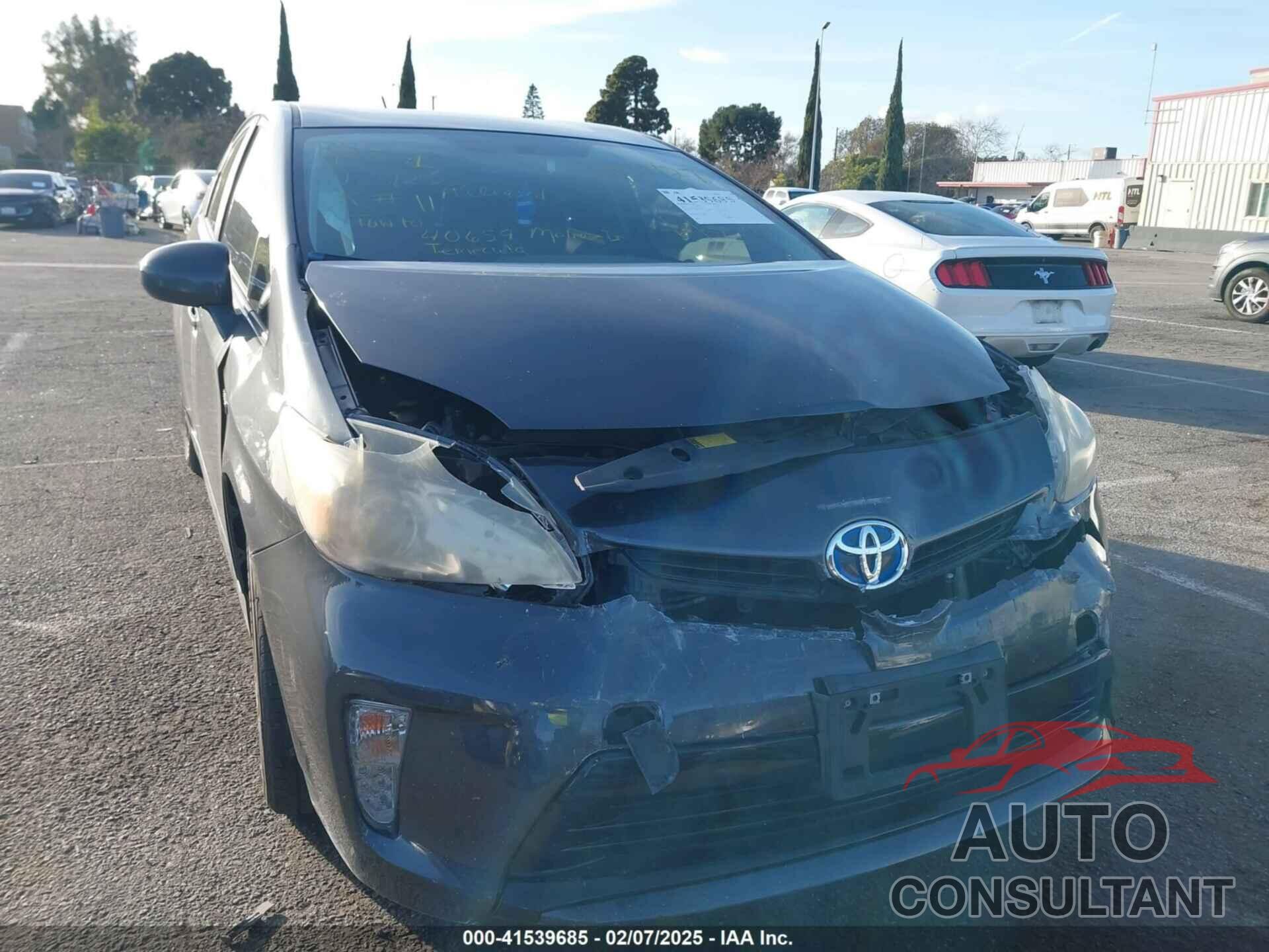 TOYOTA PRIUS 2014 - JTDKN3DU7E1738212