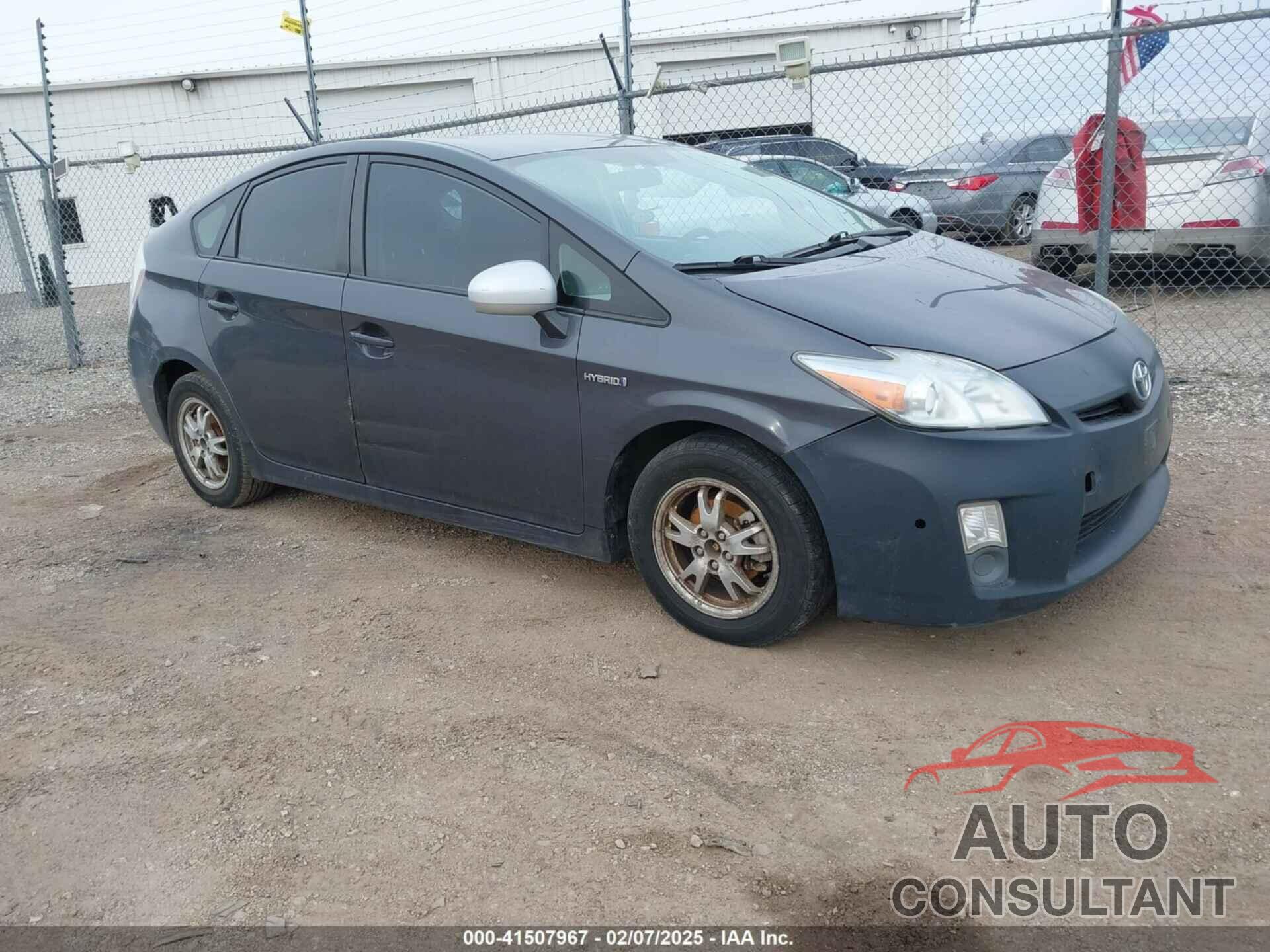 TOYOTA PRIUS 2011 - JTDKN3DUXB1368613