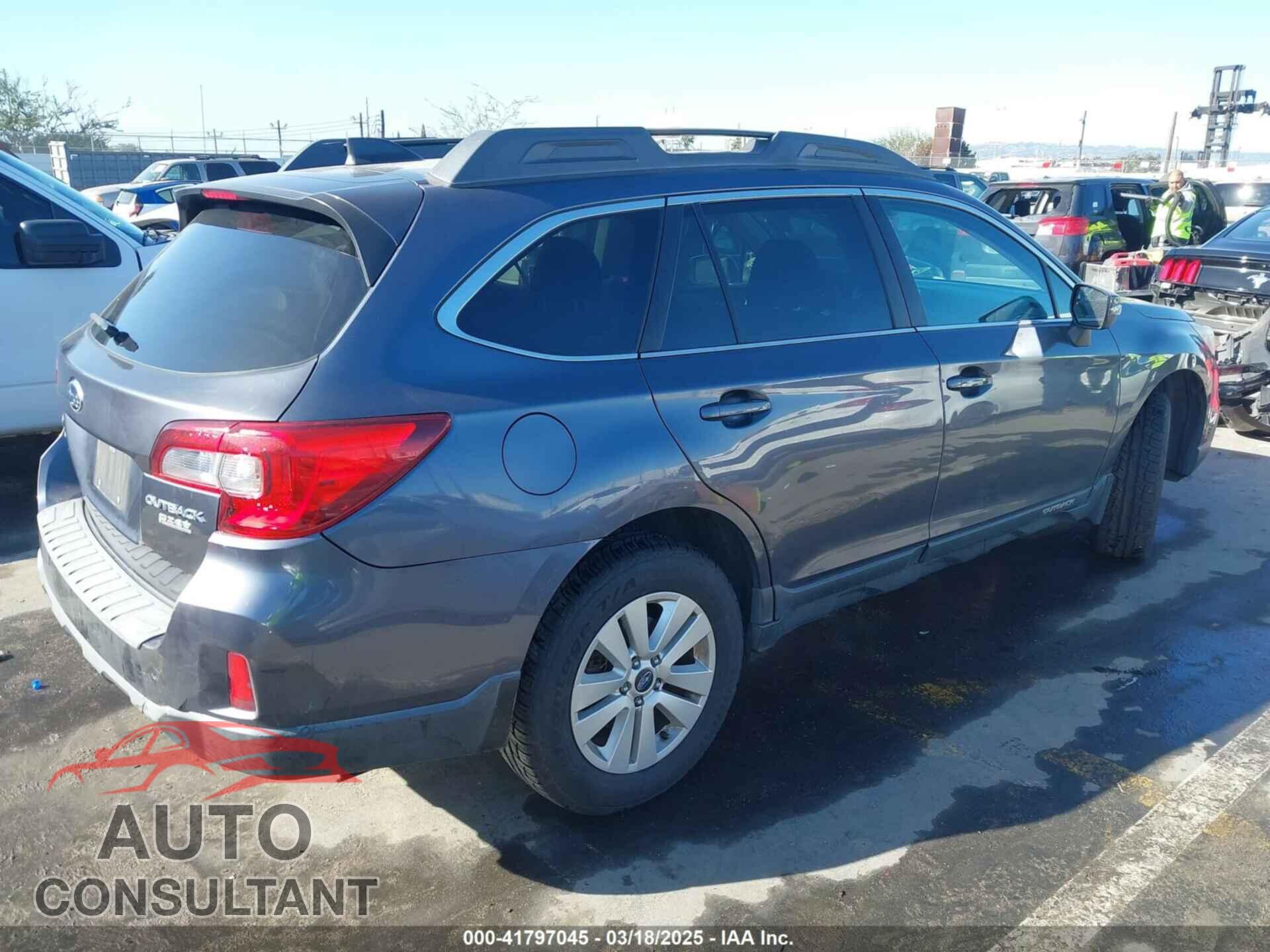 SUBARU OUTBACK 2017 - 4S4BSAFC6H3200543