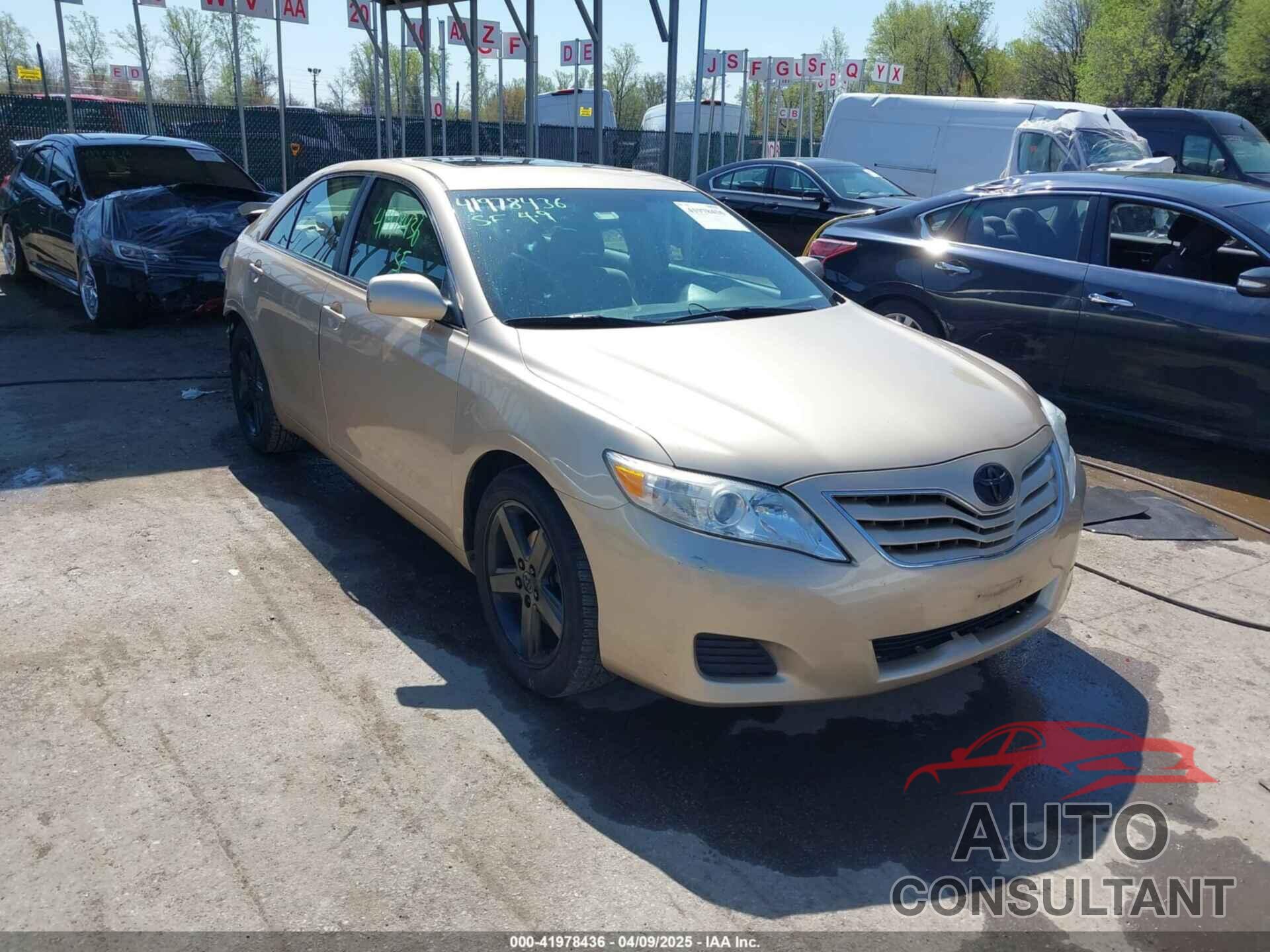 TOYOTA CAMRY 2010 - 4T1BF3EK0AU031841