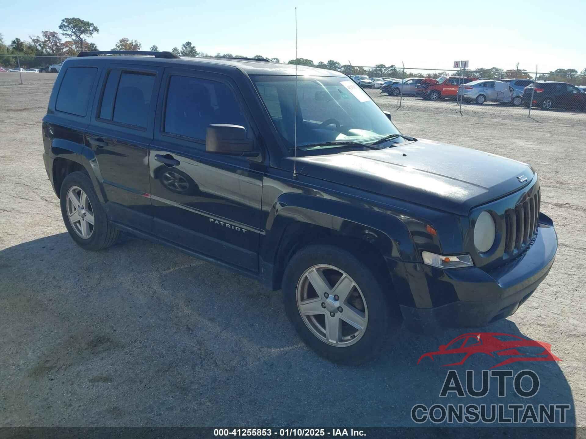 JEEP PATRIOT 2012 - 1C4NJPBA8CD509039