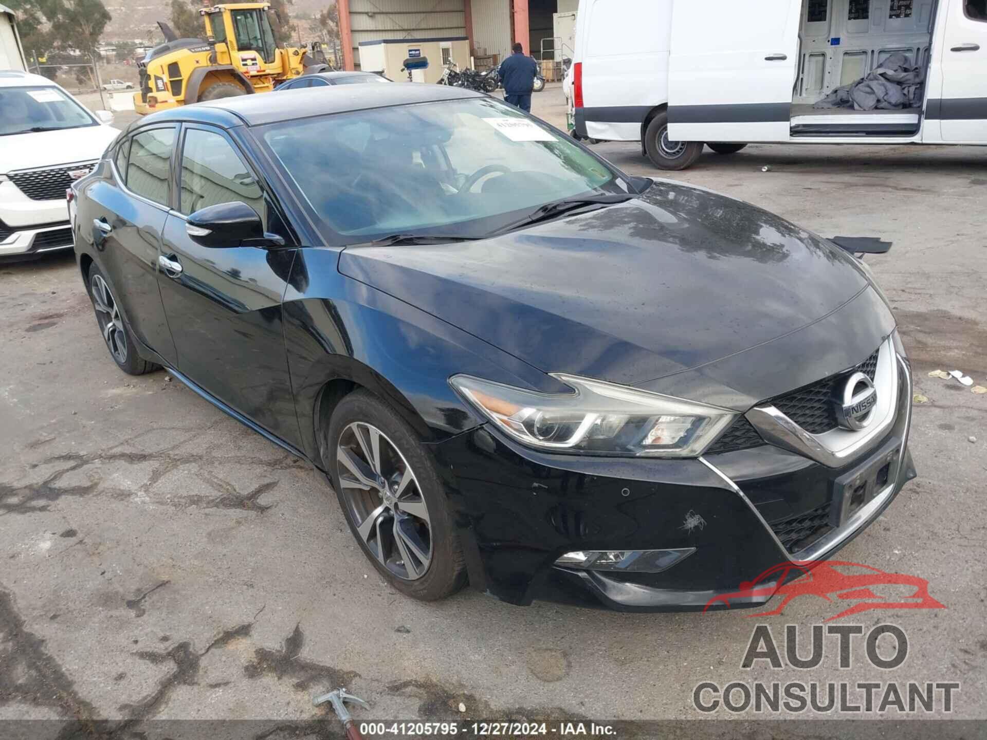 NISSAN MAXIMA 2017 - 1N4AA6AP4HC406136