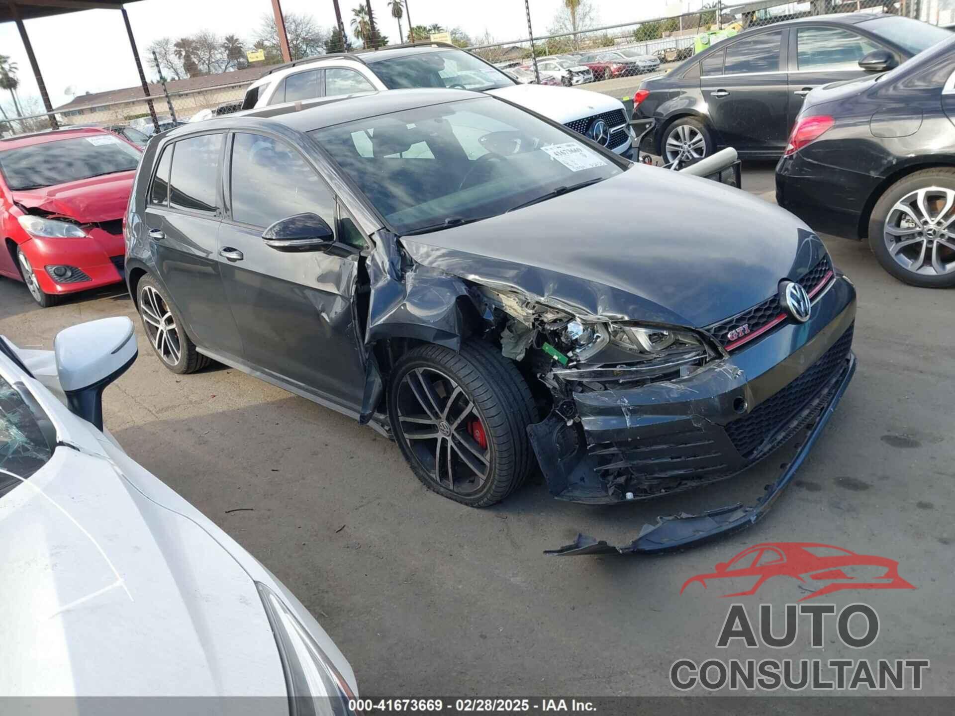 VOLKSWAGEN GOLF GTI 2017 - 3VW547AU2HM023421