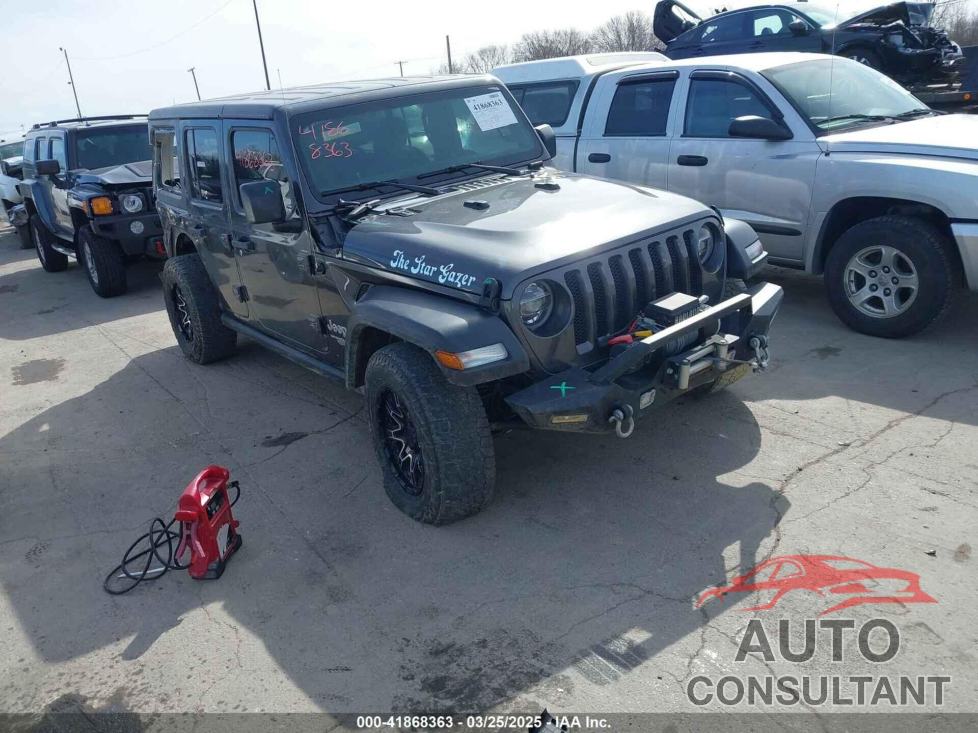 JEEP WRANGLER UNLIMITED 2020 - 1C4HJXDN3LW155884