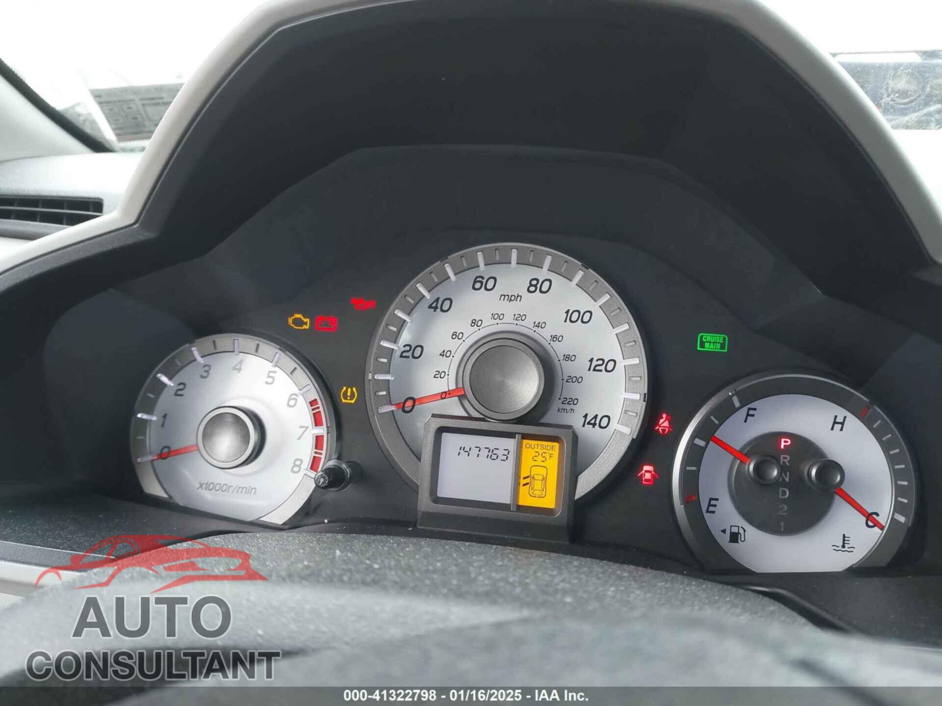 HONDA PILOT 2013 - 5FNYF4H71DB004317