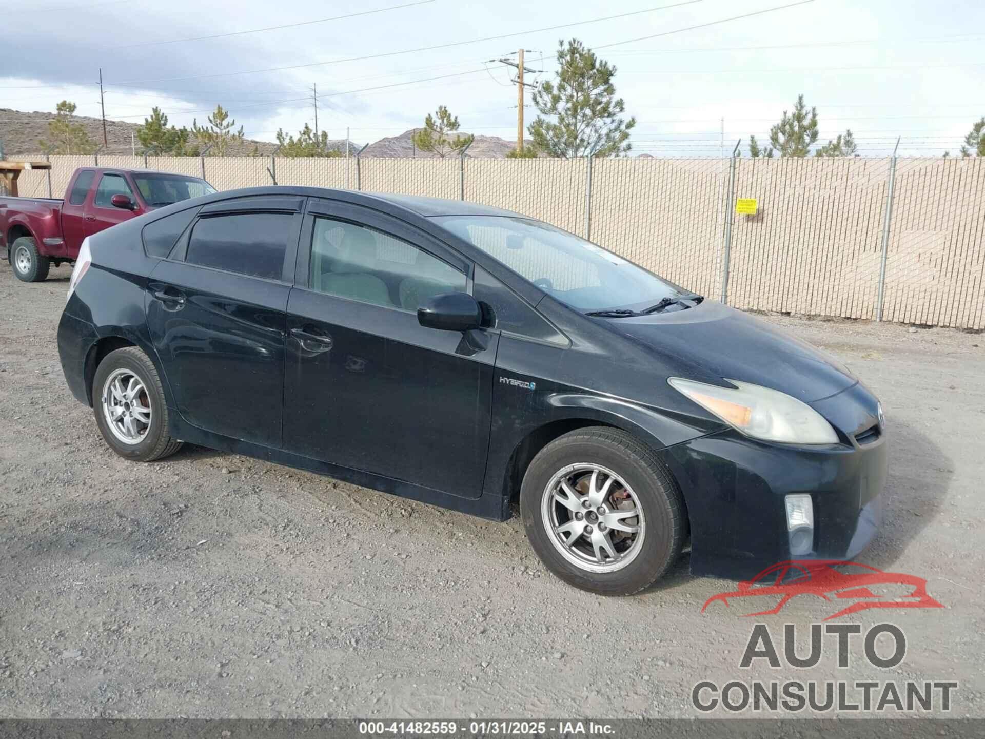 TOYOTA PRIUS 2010 - JTDKN3DU3A0166281