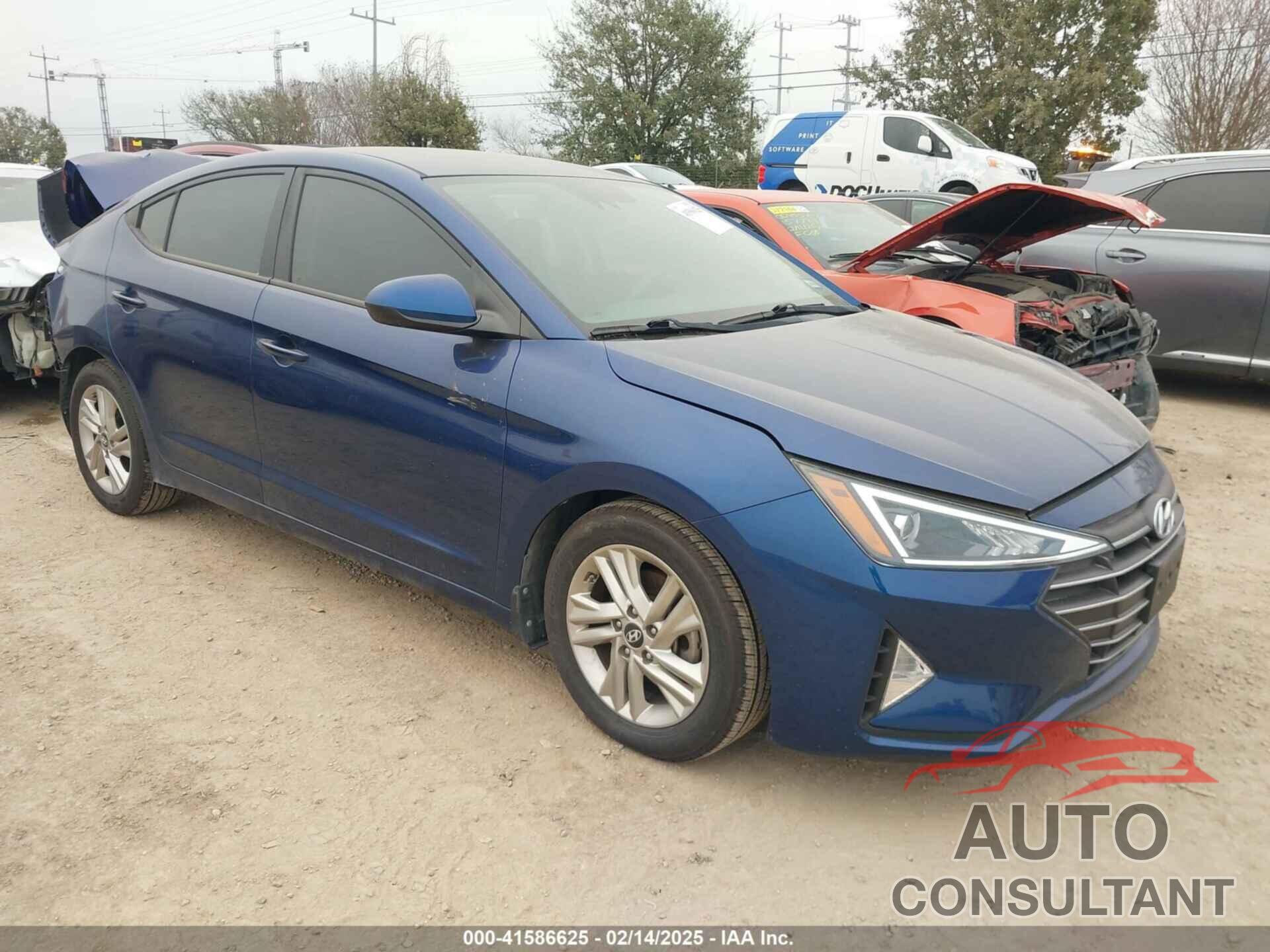 HYUNDAI ELANTRA 2019 - 5NPD84LF6KH476955