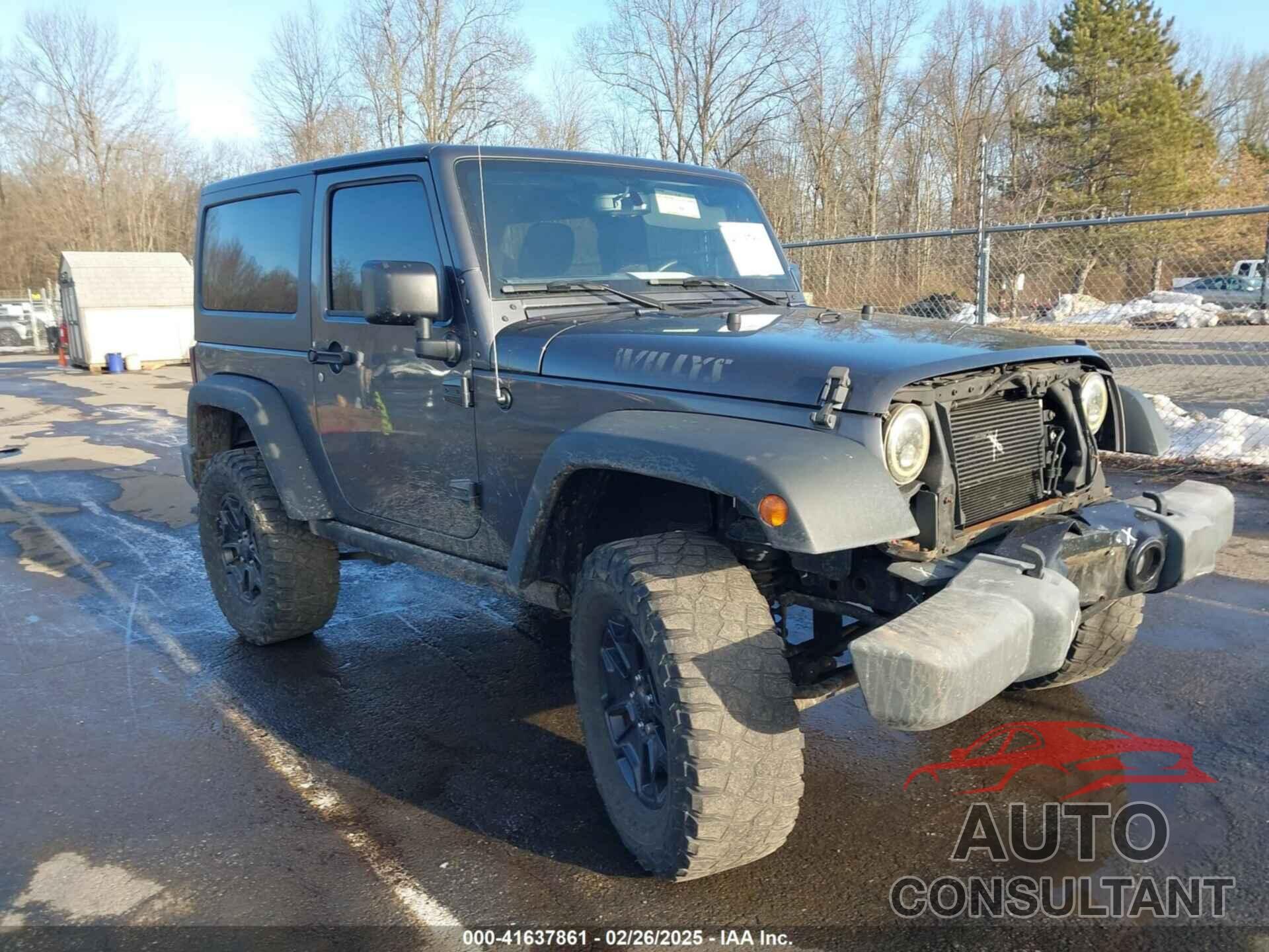 JEEP WRANGLER 2016 - 1C4AJWAG1GL334448