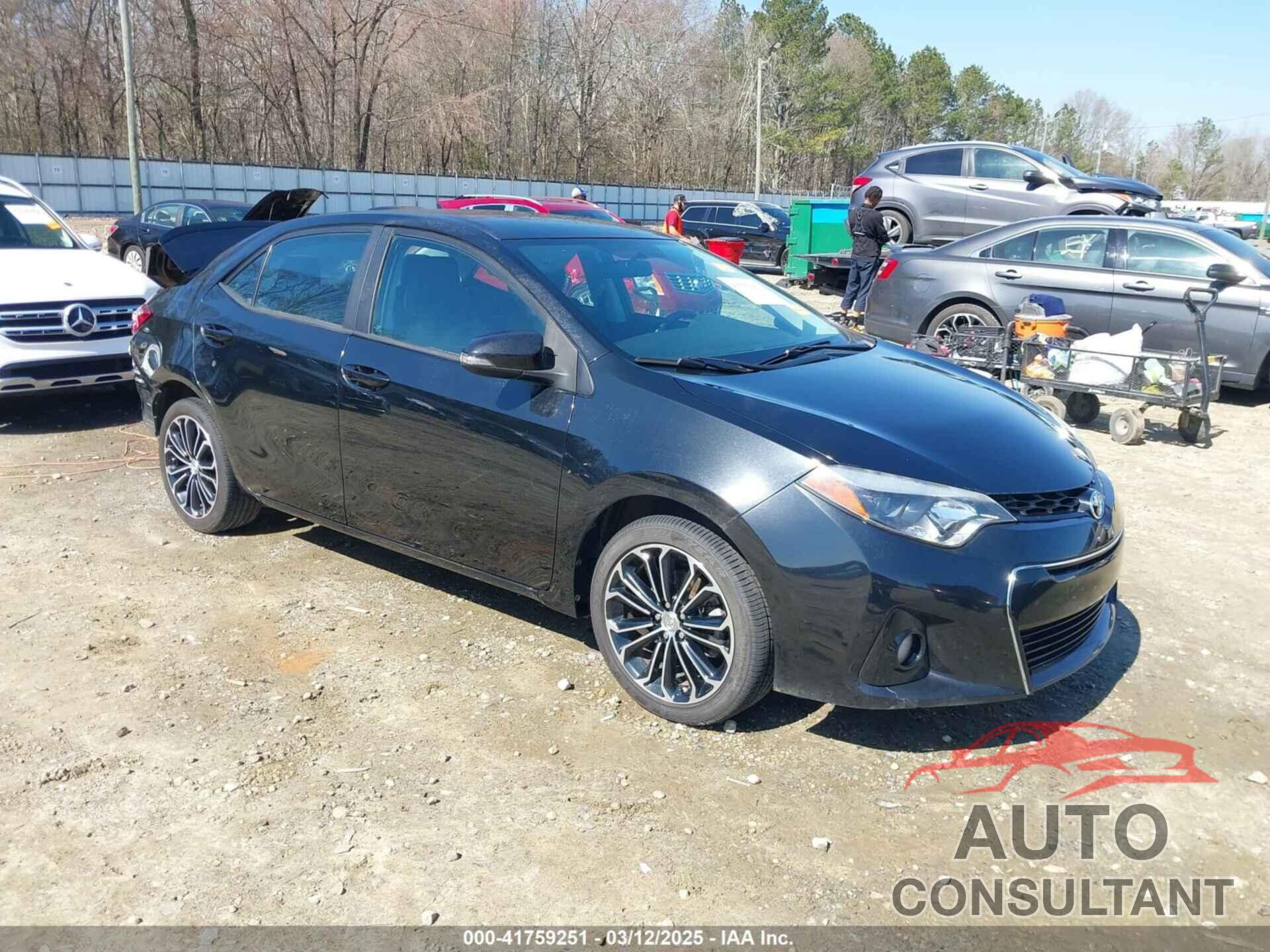 TOYOTA COROLLA 2016 - 2T1BURHE2GC650689