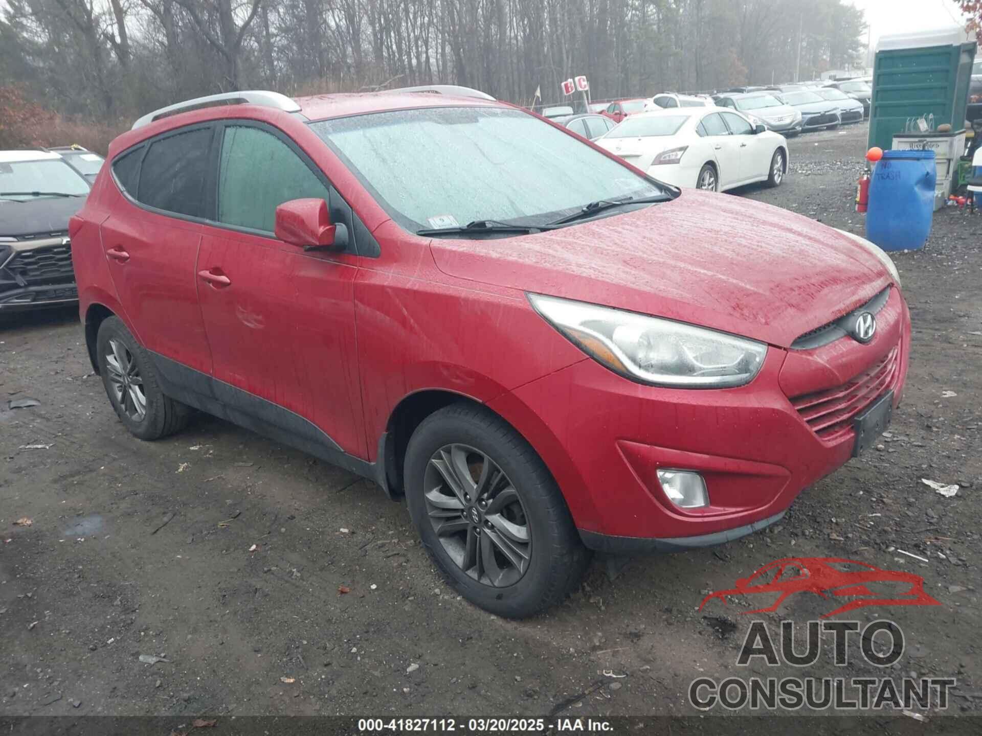 HYUNDAI TUCSON 2014 - KM8JU3AG0EU871658