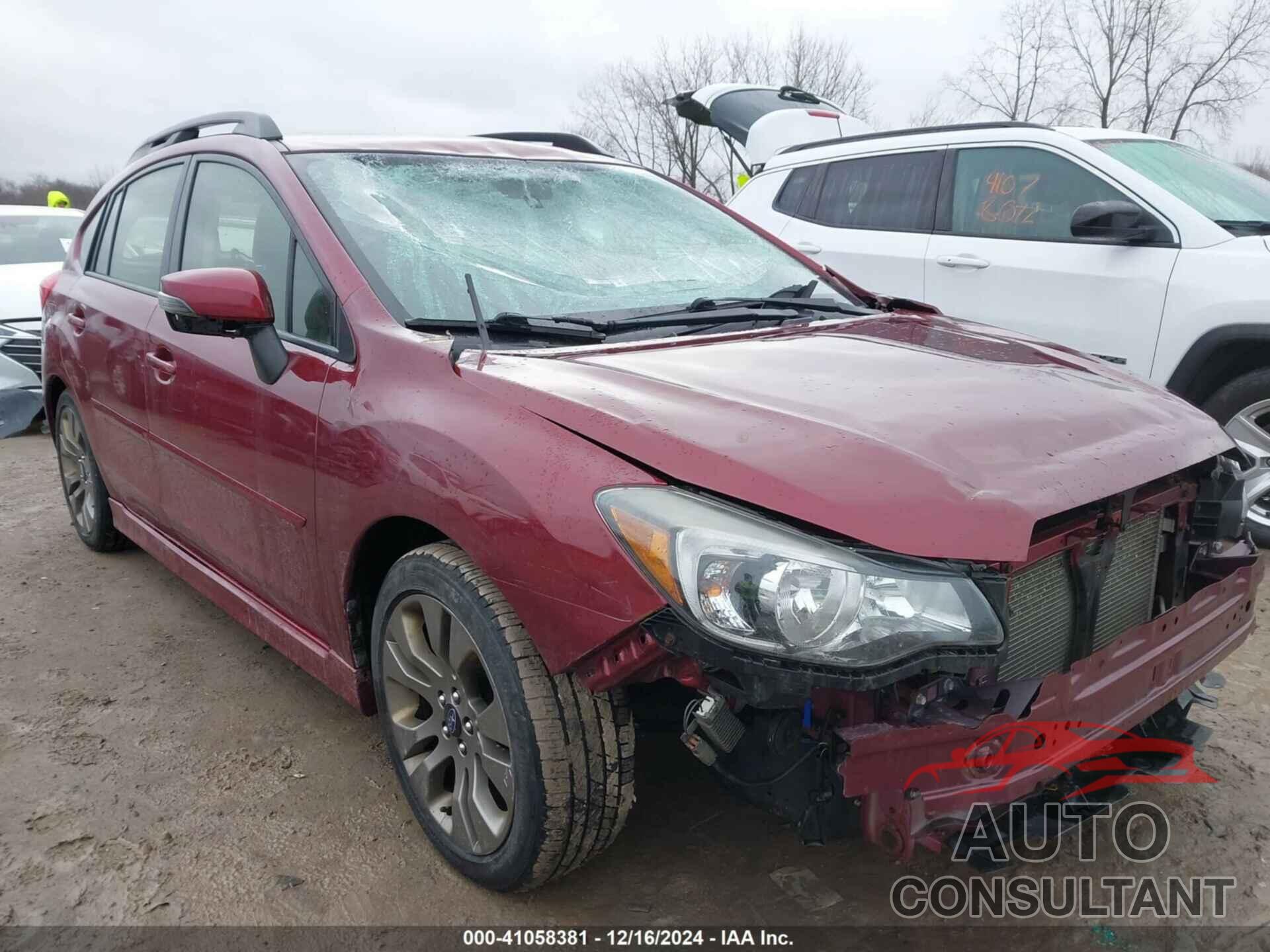 SUBARU IMPREZA 2016 - JF1GPAY68GH218357