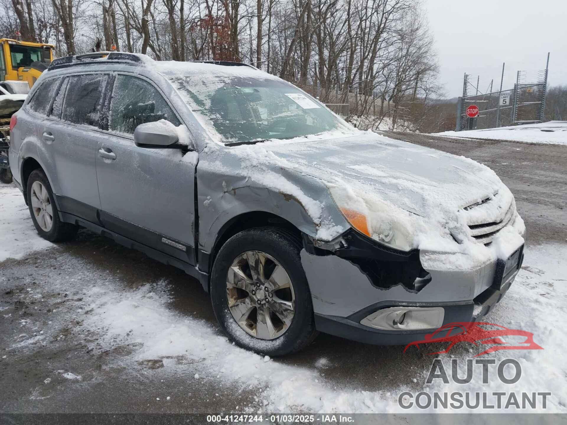 SUBARU OUTBACK 2012 - 4S4BRBCC6C3237008