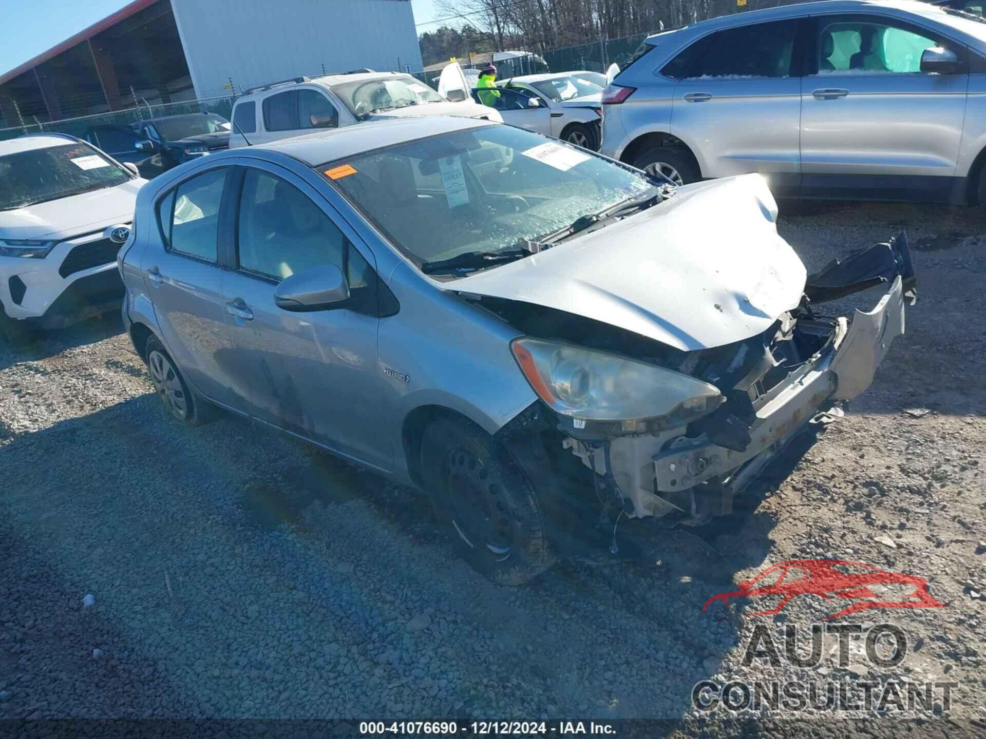 TOYOTA PRIUS C 2012 - JTDKDTB3XC1503099