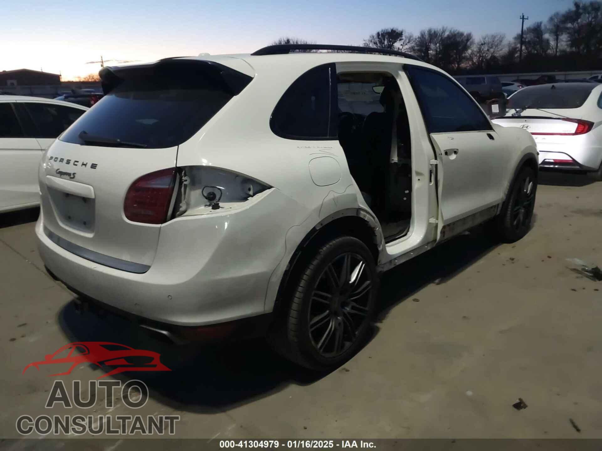 PORSCHE CAYENNE 2011 - WP1AB2A20BLA47233