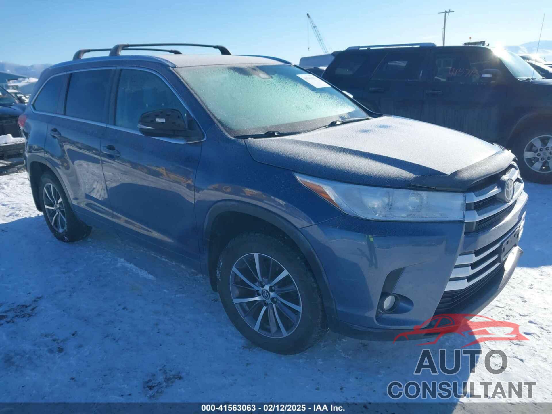 TOYOTA HIGHLANDER 2018 - 5TDJZRFH7JS867633