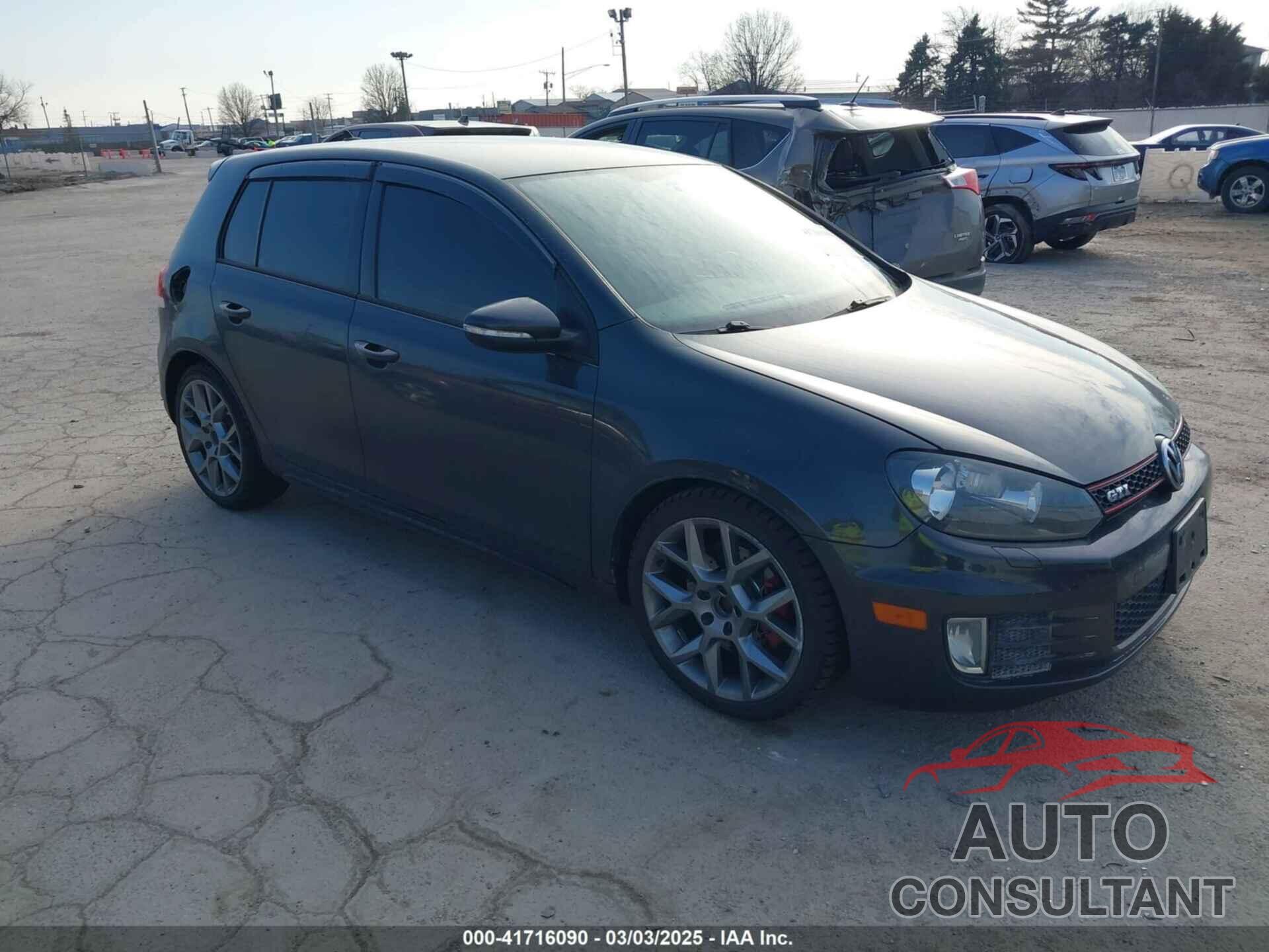 VOLKSWAGEN GTI 2013 - WVWHV7AJ2DW129476