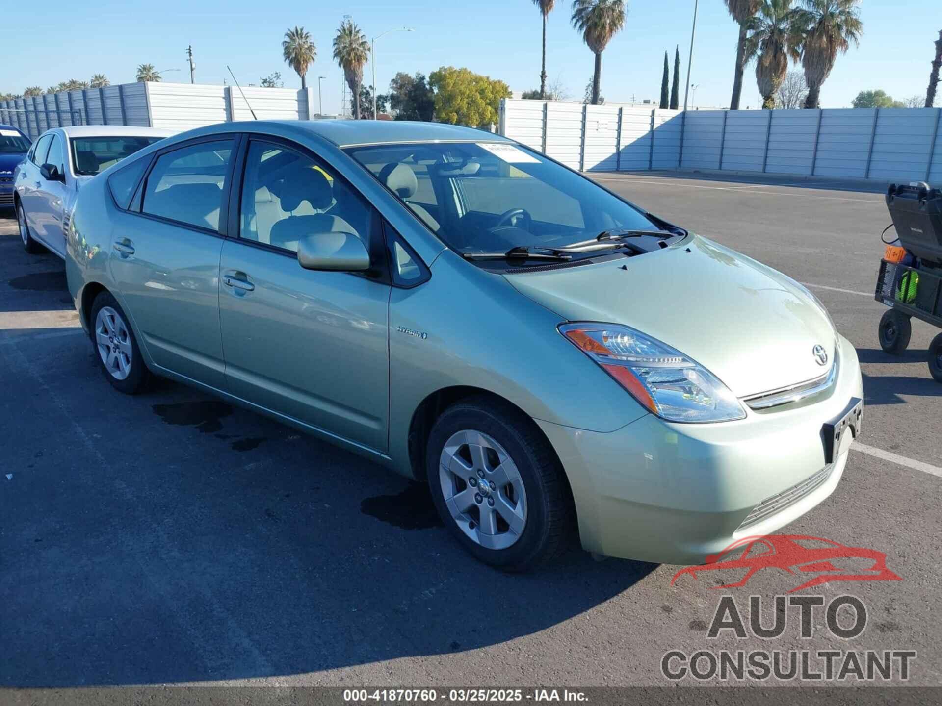 TOYOTA PRIUS 2009 - JTDKB20U597870574