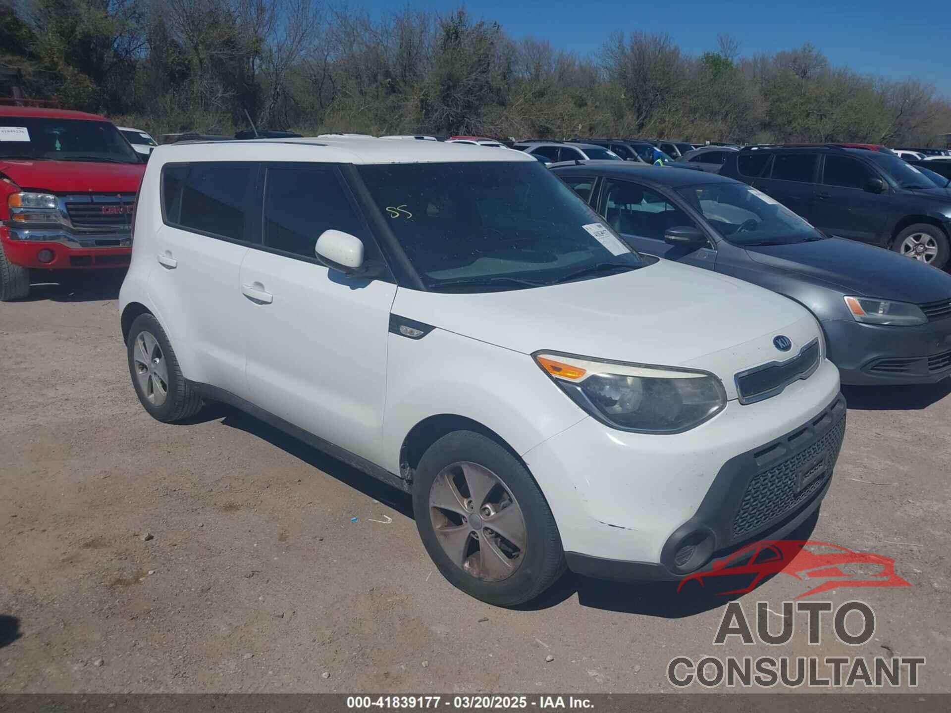 KIA SOUL 2014 - KNDJN2A26E7029745
