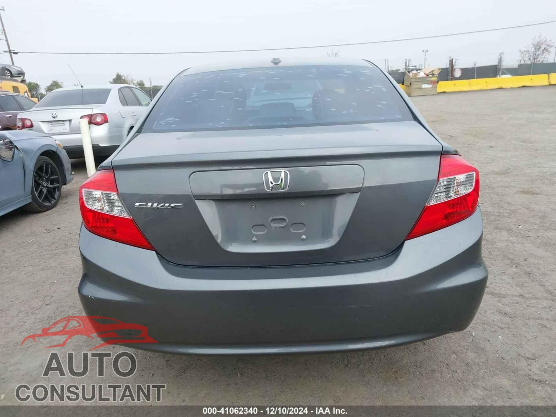 HONDA CIVIC 2012 - 19XFB2F96CE325057
