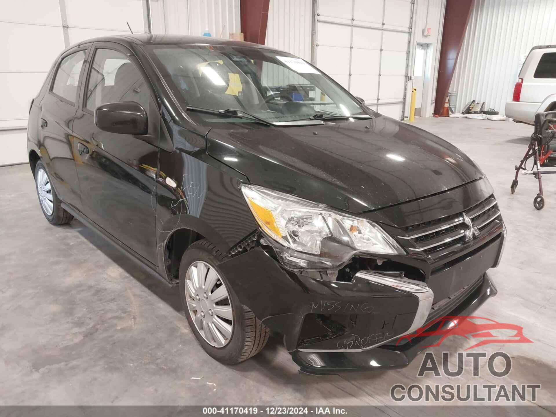 MITSUBISHI MIRAGE 2022 - ML32AUHJ8NH005131