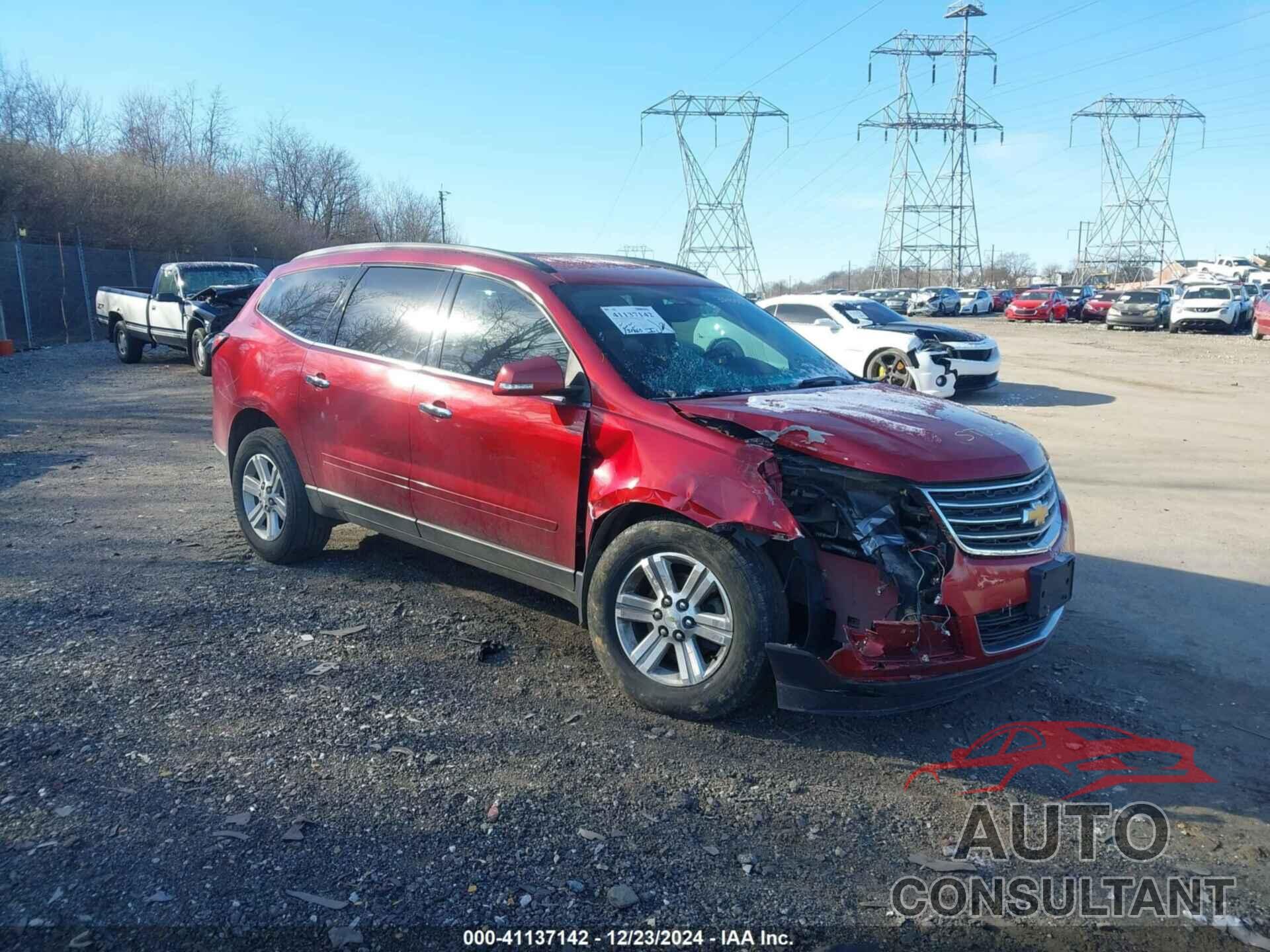 CHEVROLET TRAVERSE 2014 - 1GNKRHKD5EJ304009