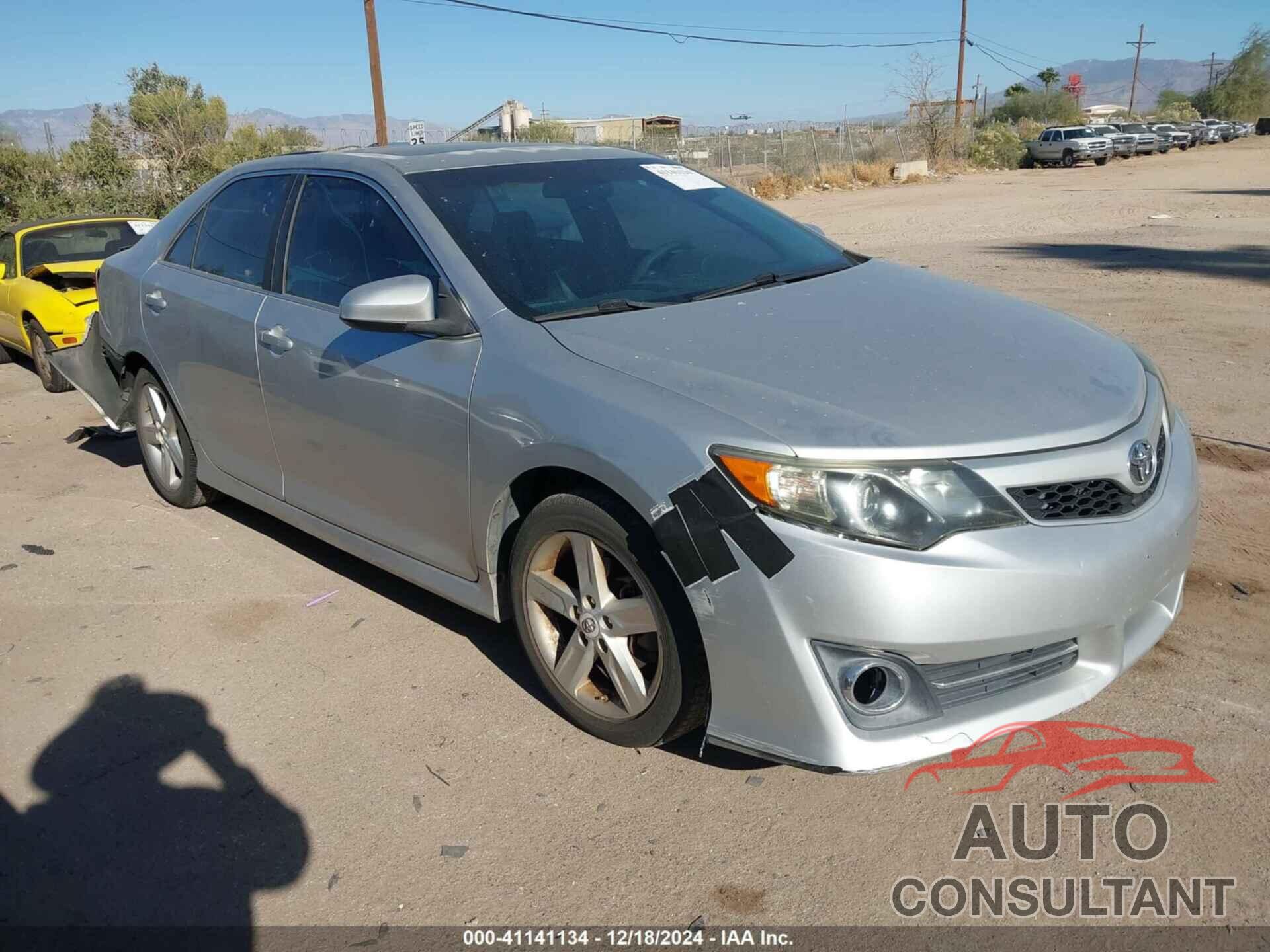 TOYOTA CAMRY 2012 - 4T1BF1FK6CU095405