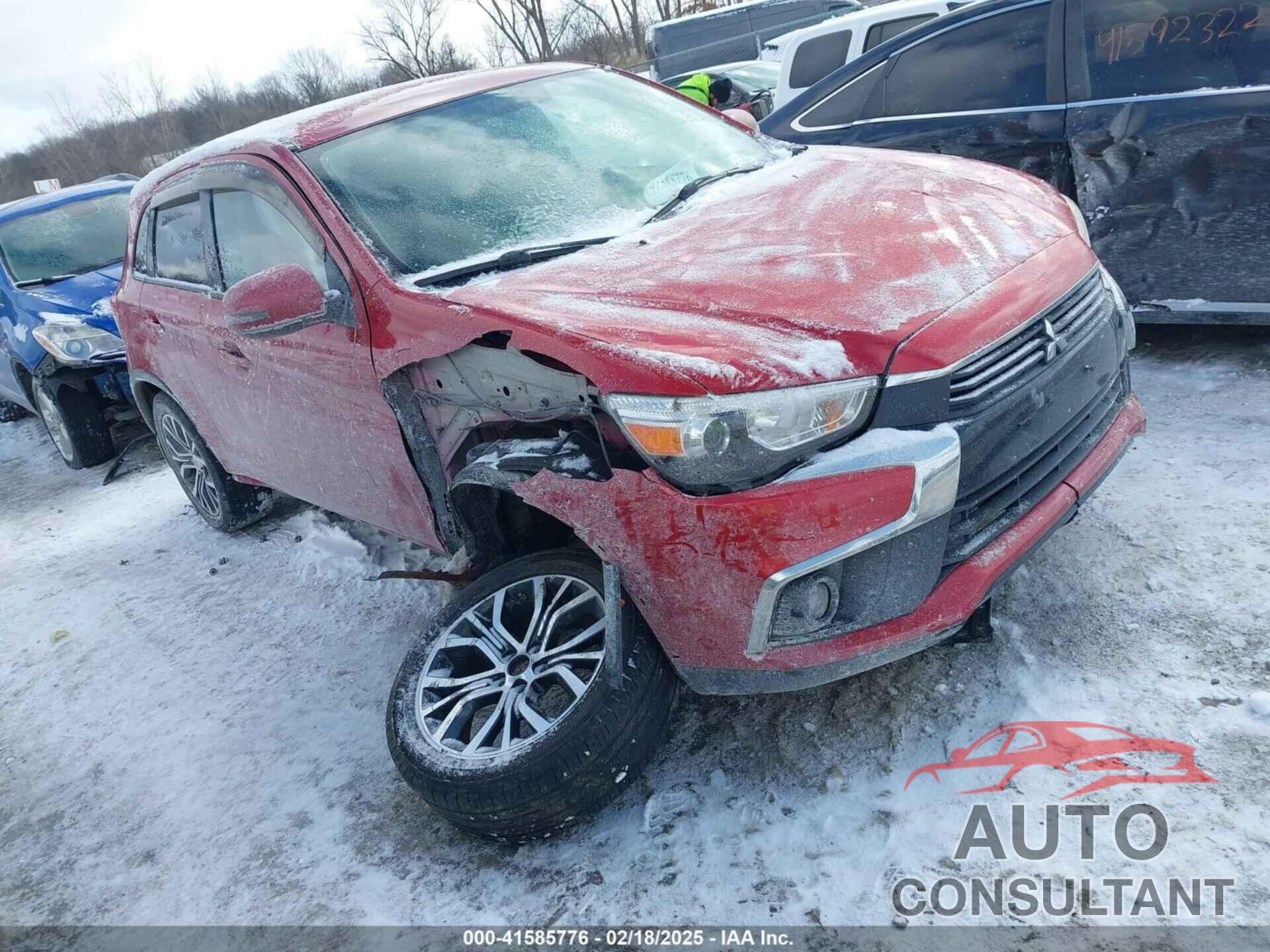 MITSUBISHI OUTLANDER SPORT 2017 - JA4AP3AU8HZ021411