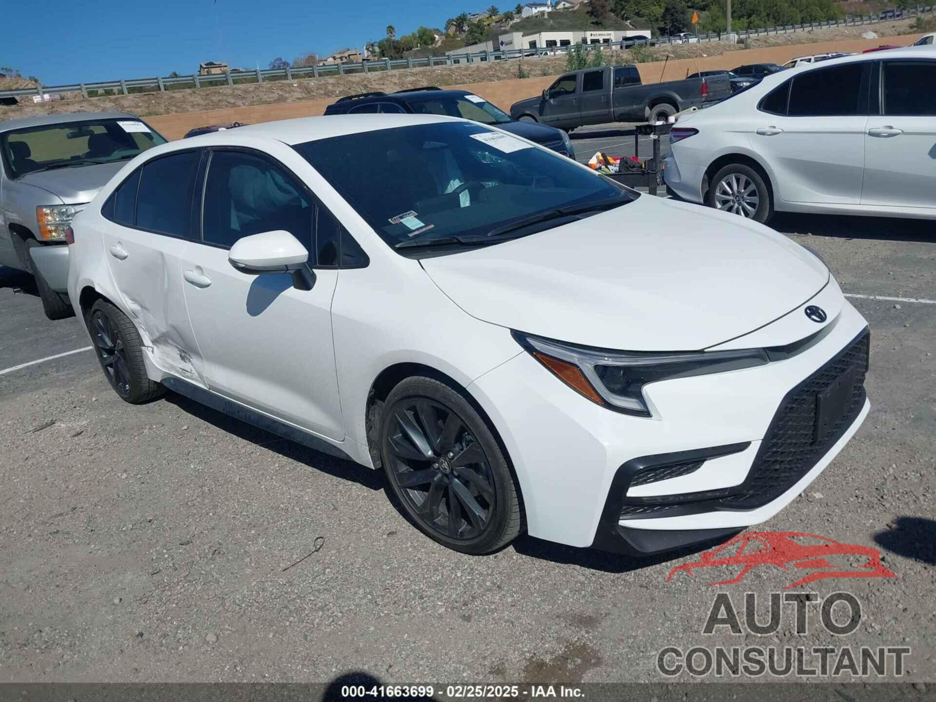 TOYOTA COROLLA 2025 - 5YFS4MCE7SP217419