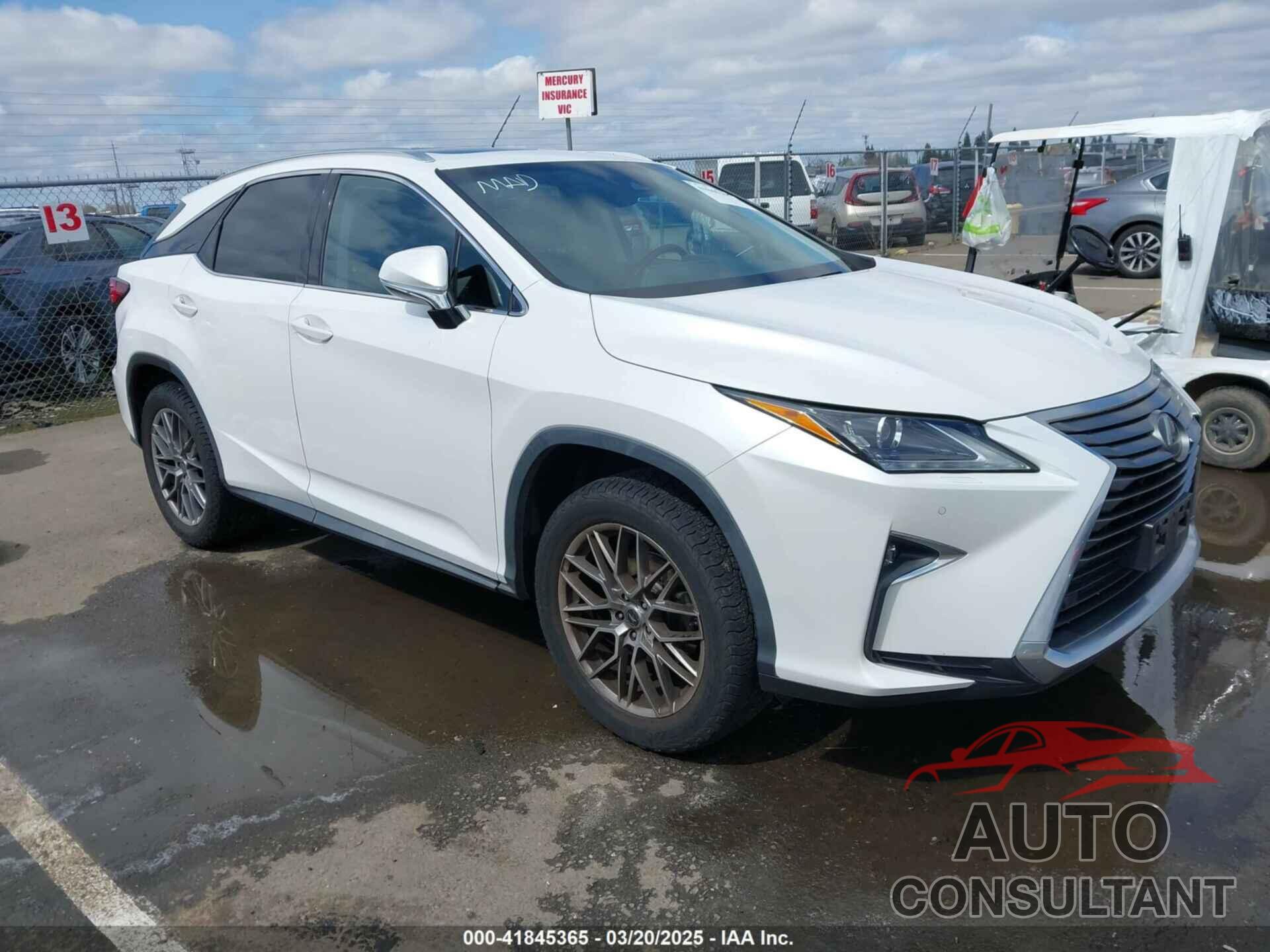 LEXUS RX 350 2017 - JTJBZMCA9H2024367