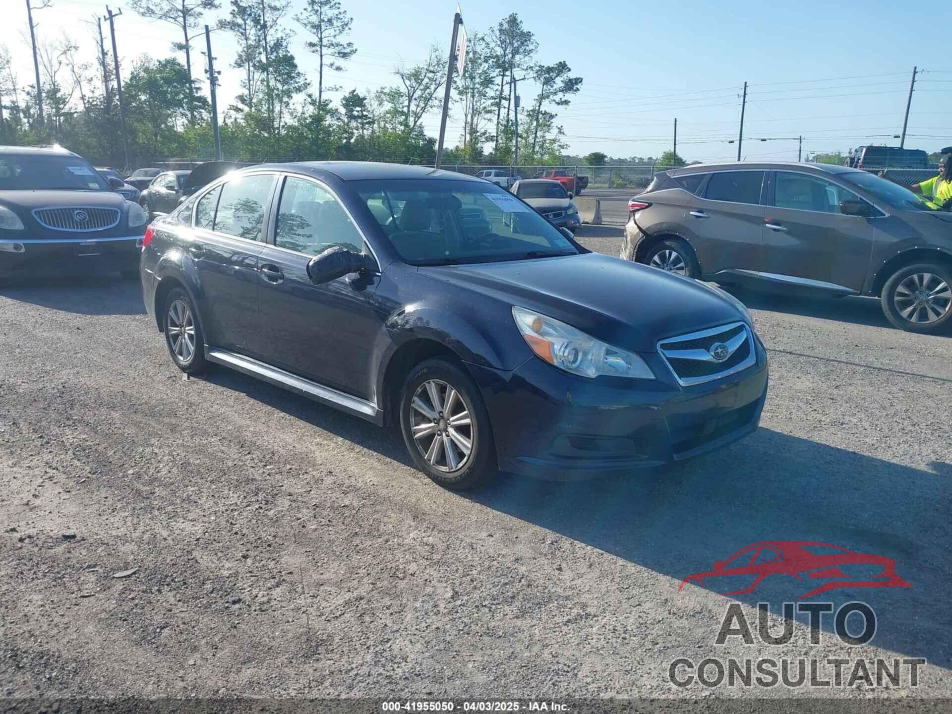 SUBARU LEGACY 2012 - 4S3BMBC62C3039734
