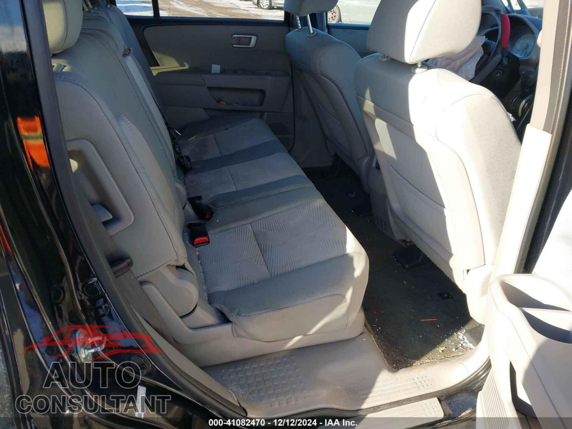 HONDA PILOT 2013 - 5FNYF4H26DB079714