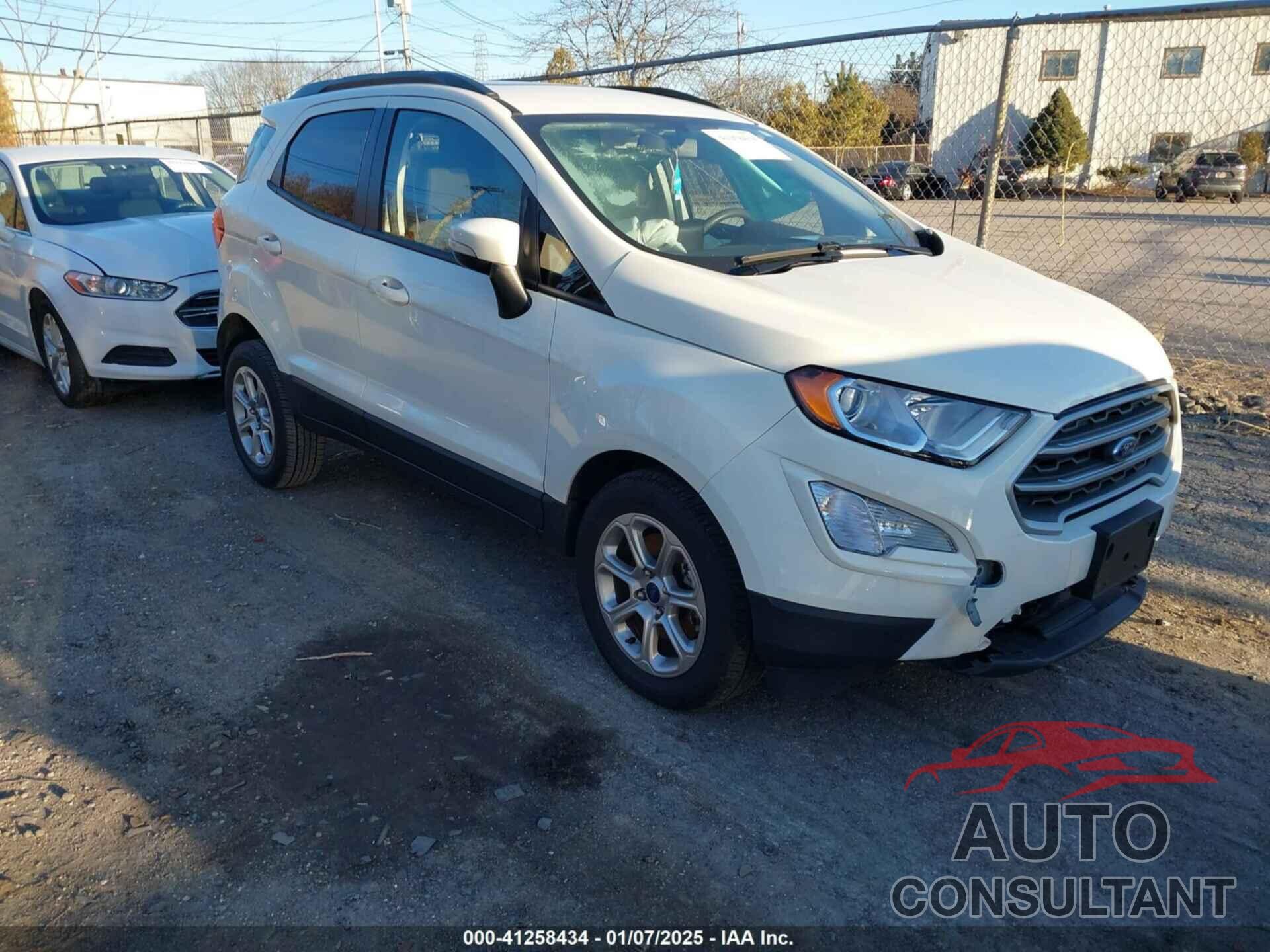 FORD ECOSPORT 2022 - MAJ6S3GL5NC466055