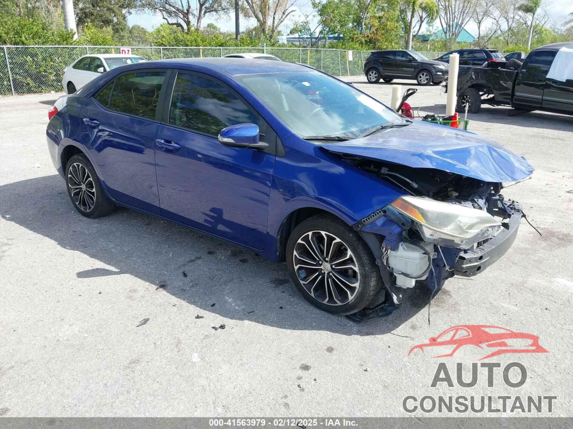TOYOTA COROLLA 2014 - 2T1BURHE6EC125888