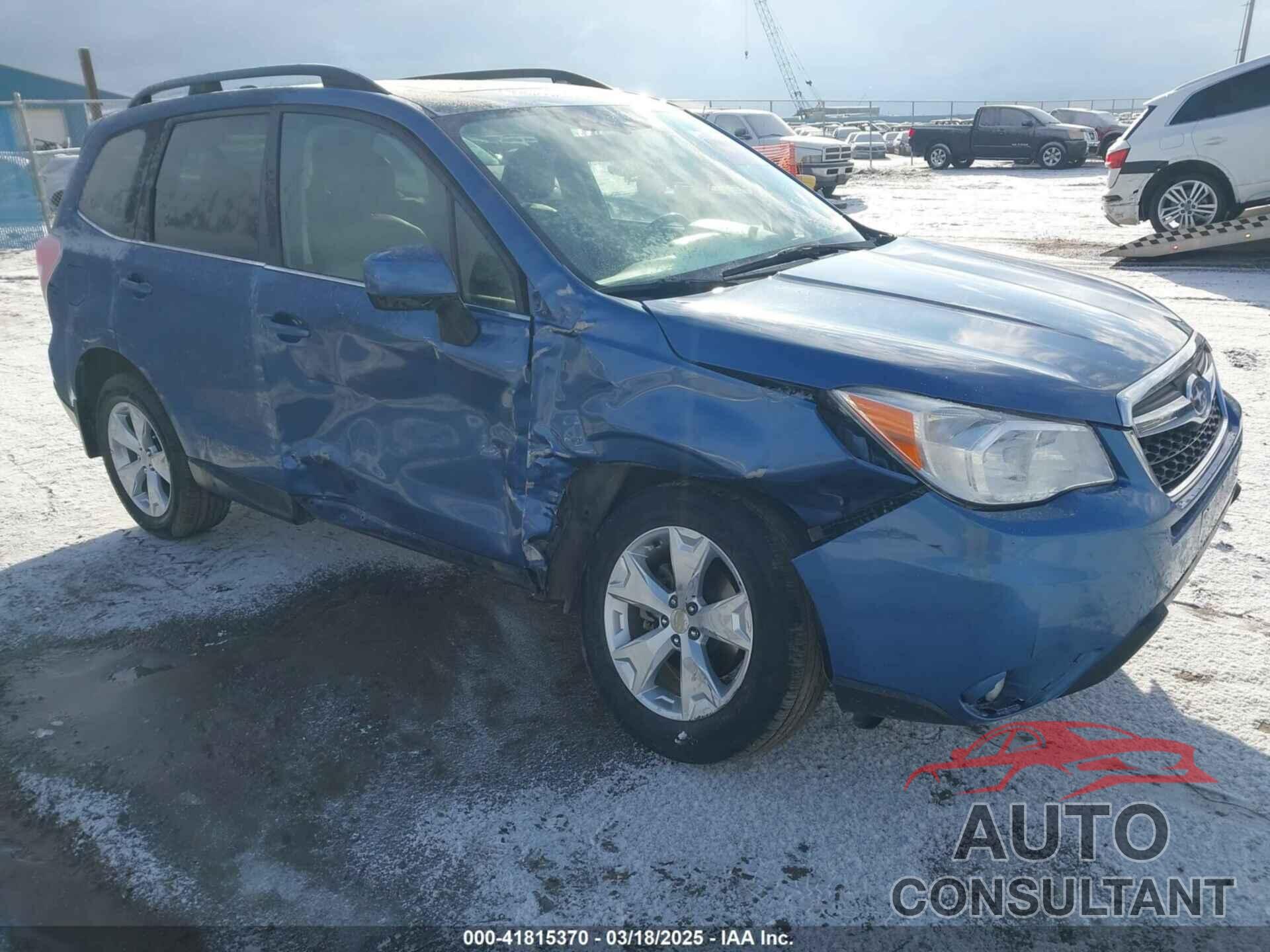 SUBARU FORESTER 2016 - JF2SJAHC2GH517887