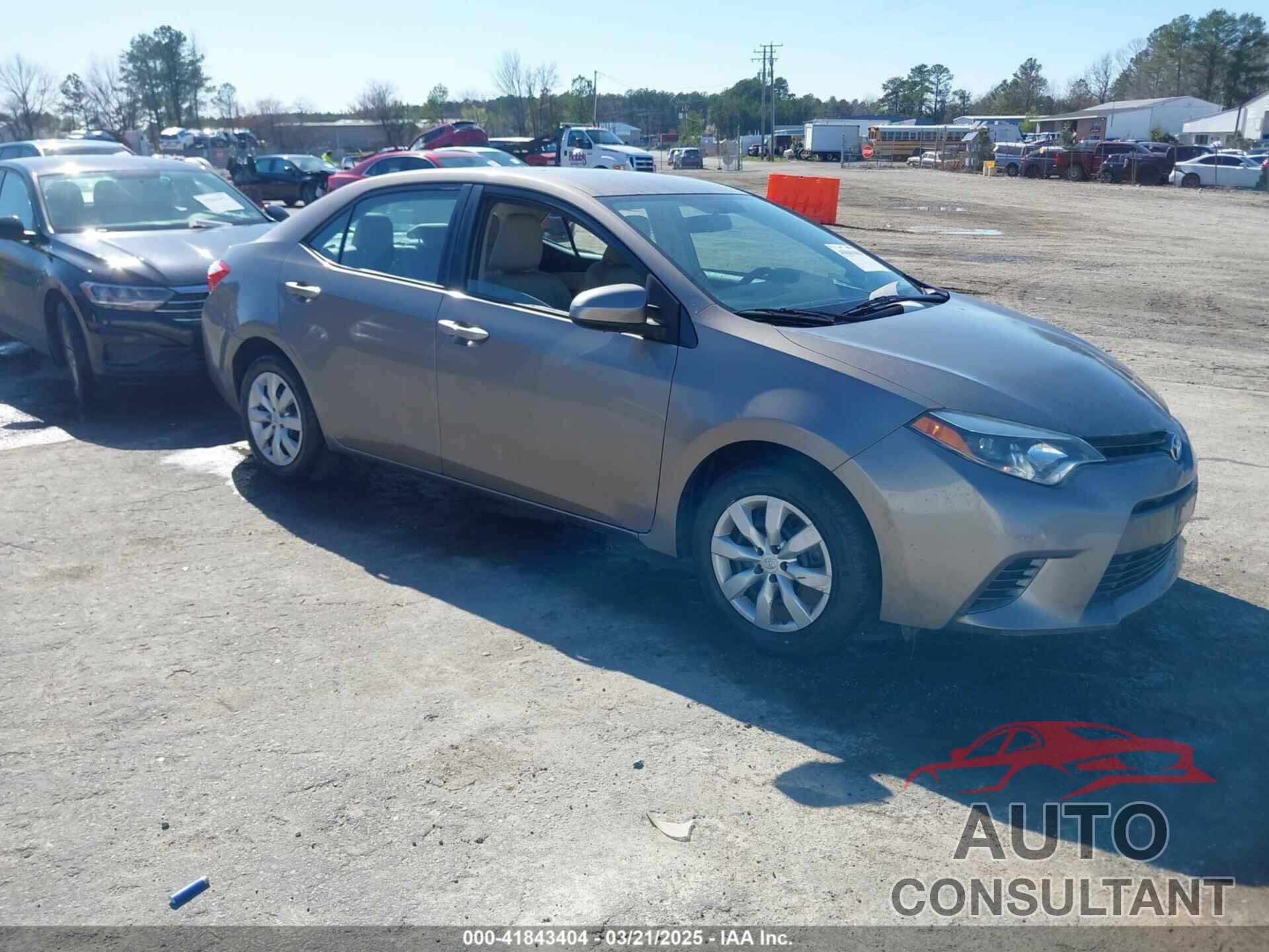TOYOTA COROLLA 2016 - 2T1BURHE8GC560916